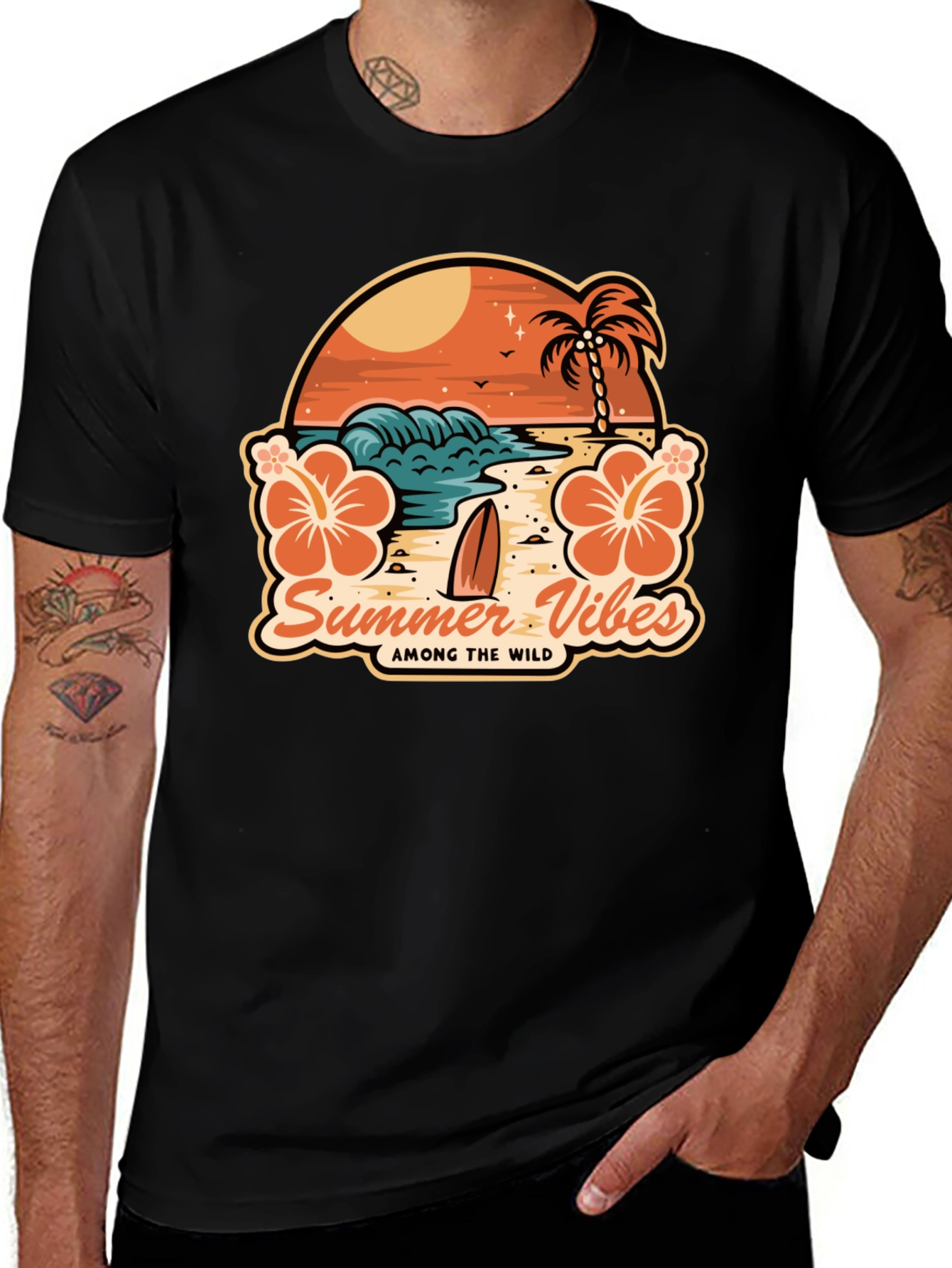 Summer Vibes Graphic T-Shirt
