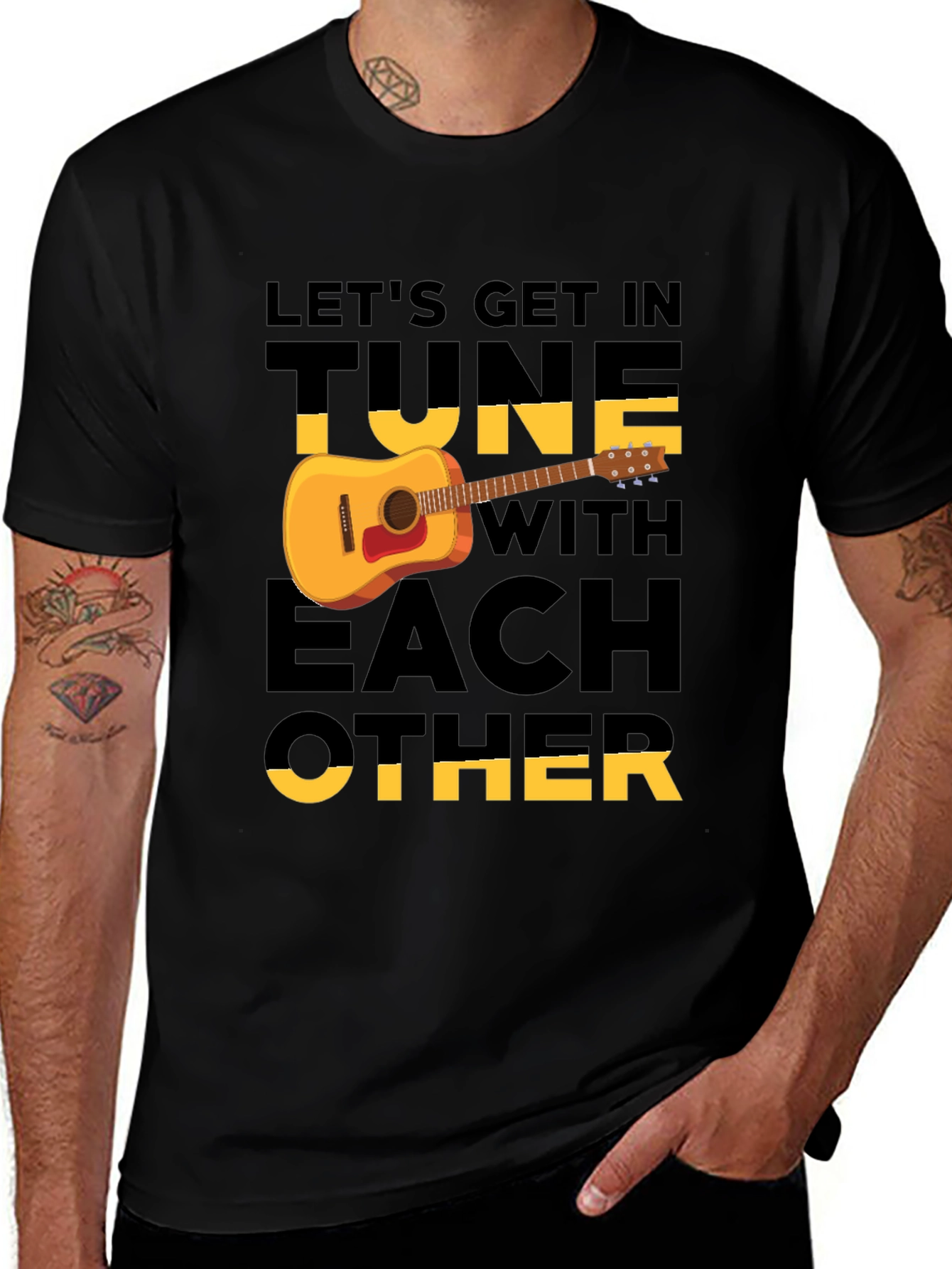 Variant 7 of Let's Get In Tune T-Shirt