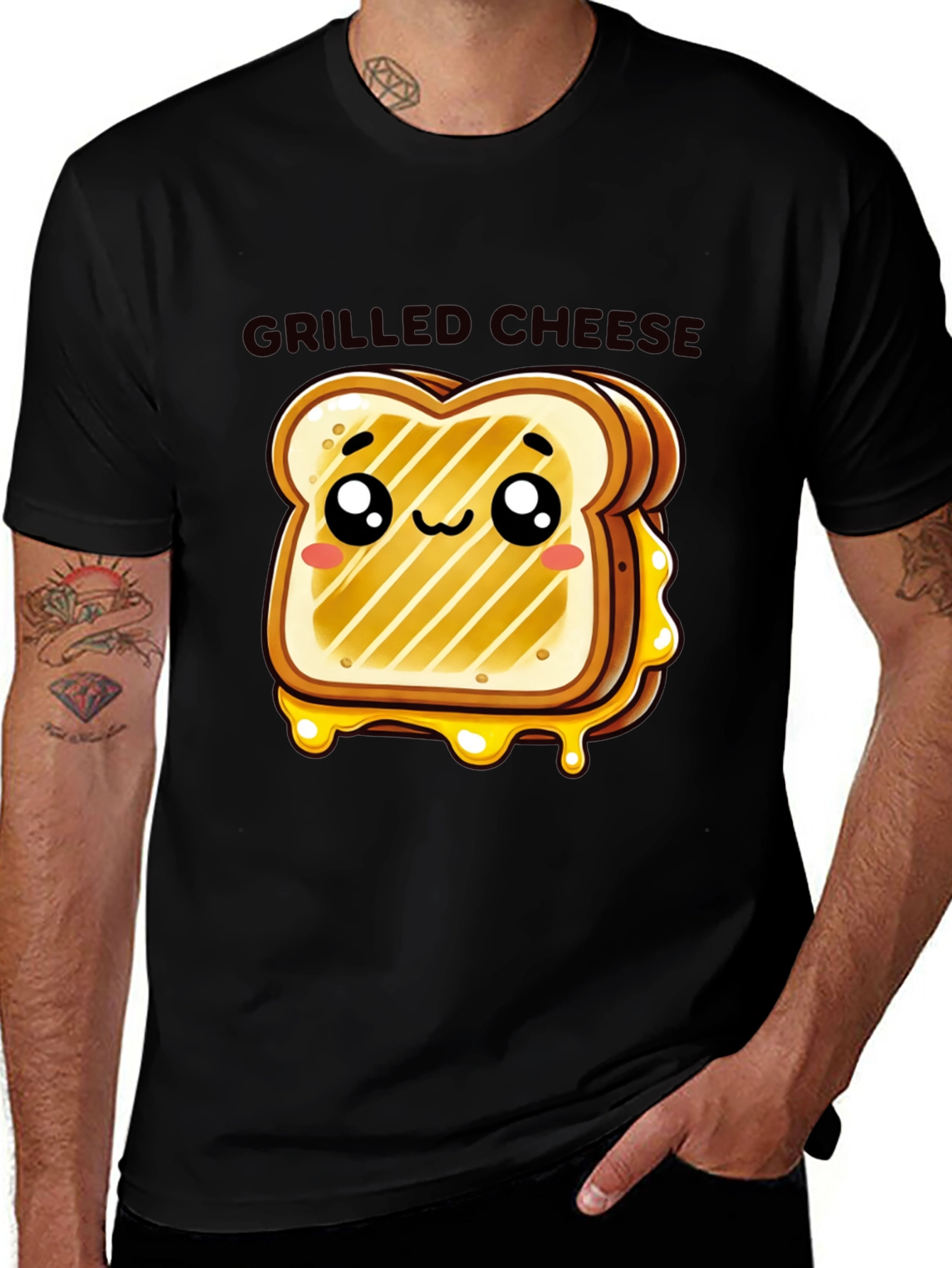 Grilled Cheese Kawaii T-Shirt