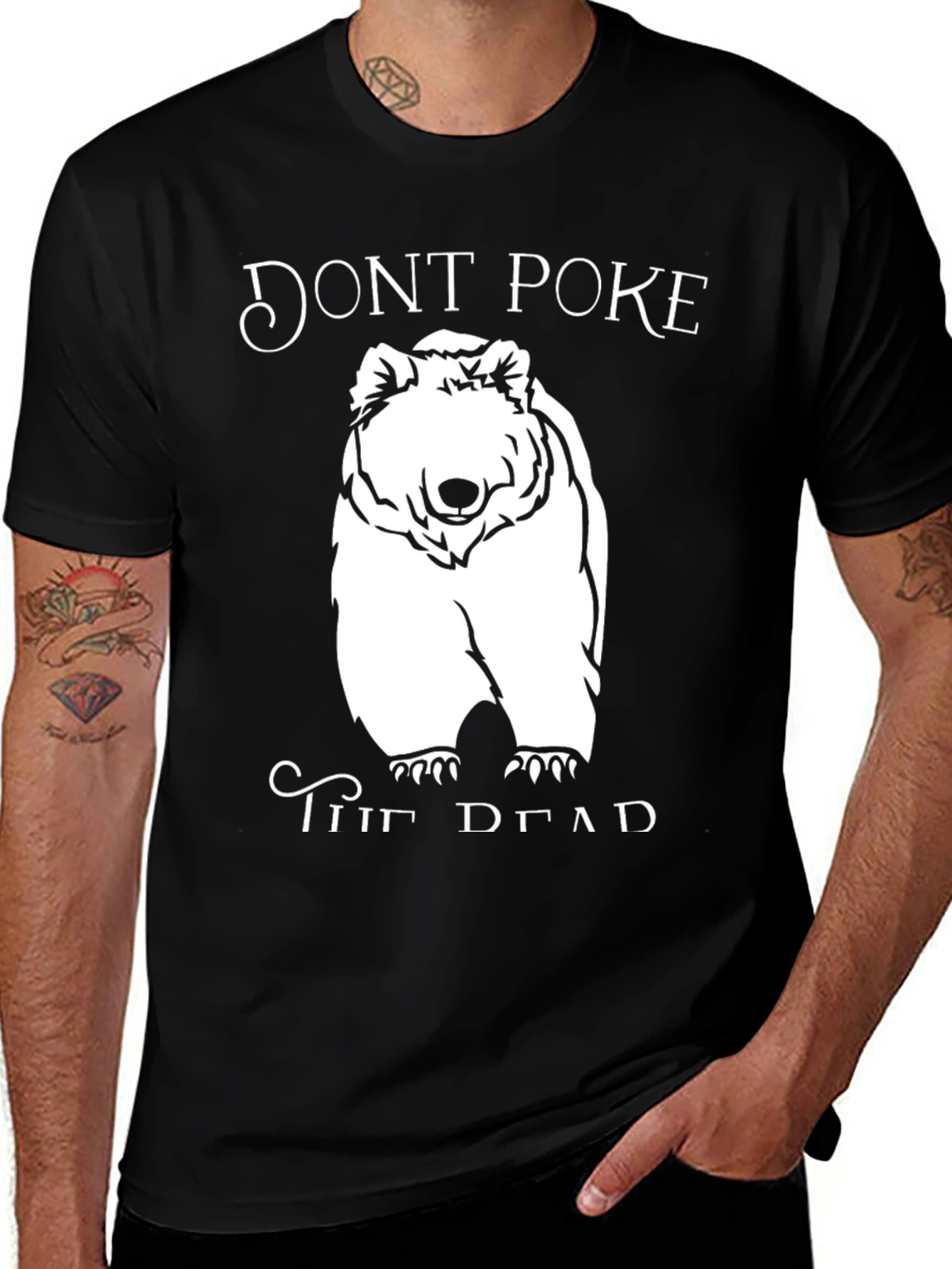 Variant 10 of Don't Poke the Dead Bear Graphic T-Shirt