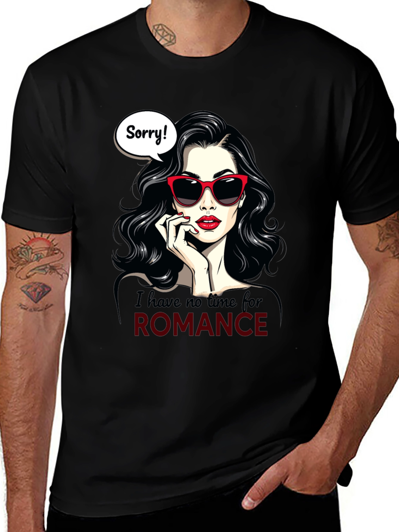 Variant 12 of Sorry, No Romance T-Shirt