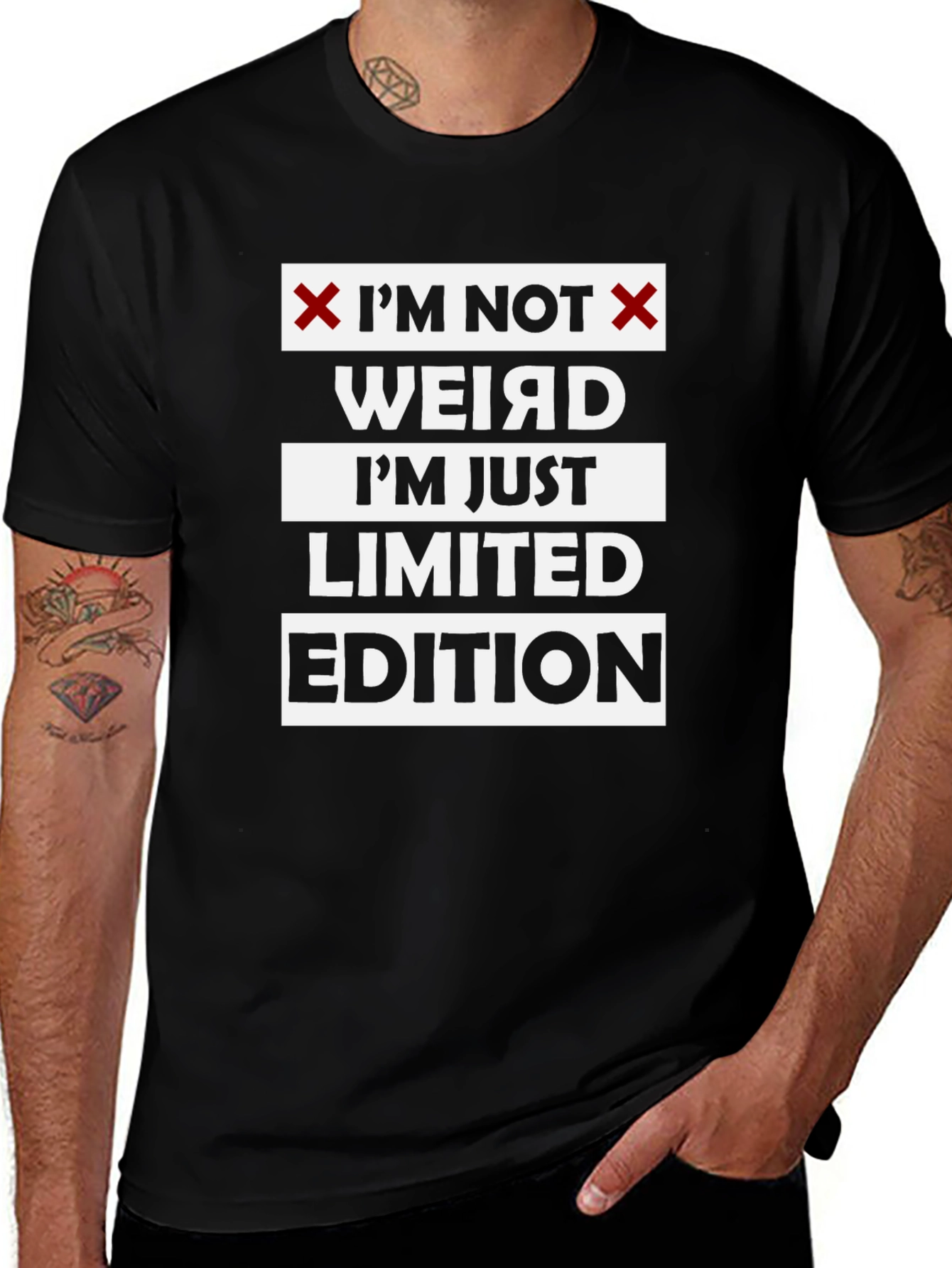Variant 3 of I'm Not Weird Limited Edition Funny Graphic T-Shirt