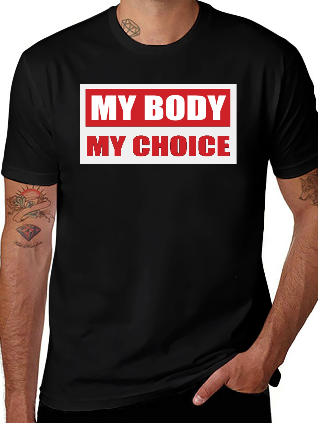 My Body My Choice T-Shirt - Pro Choice Activist Tee