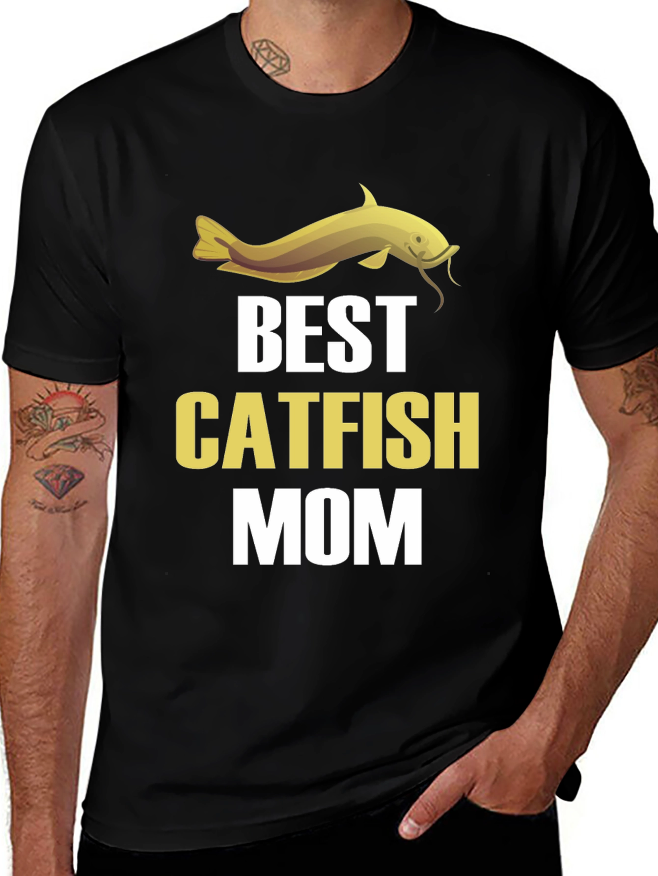 Variant 13 of Best Catfish Mom T-Shirt