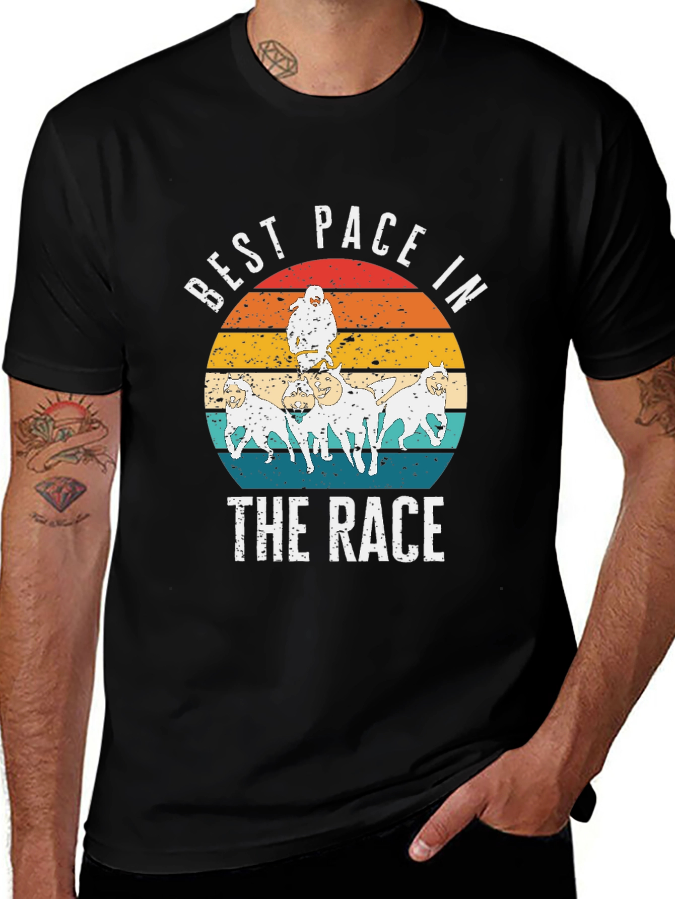 Variant 30 of Best Pace in the Race Graphic T-Shirt