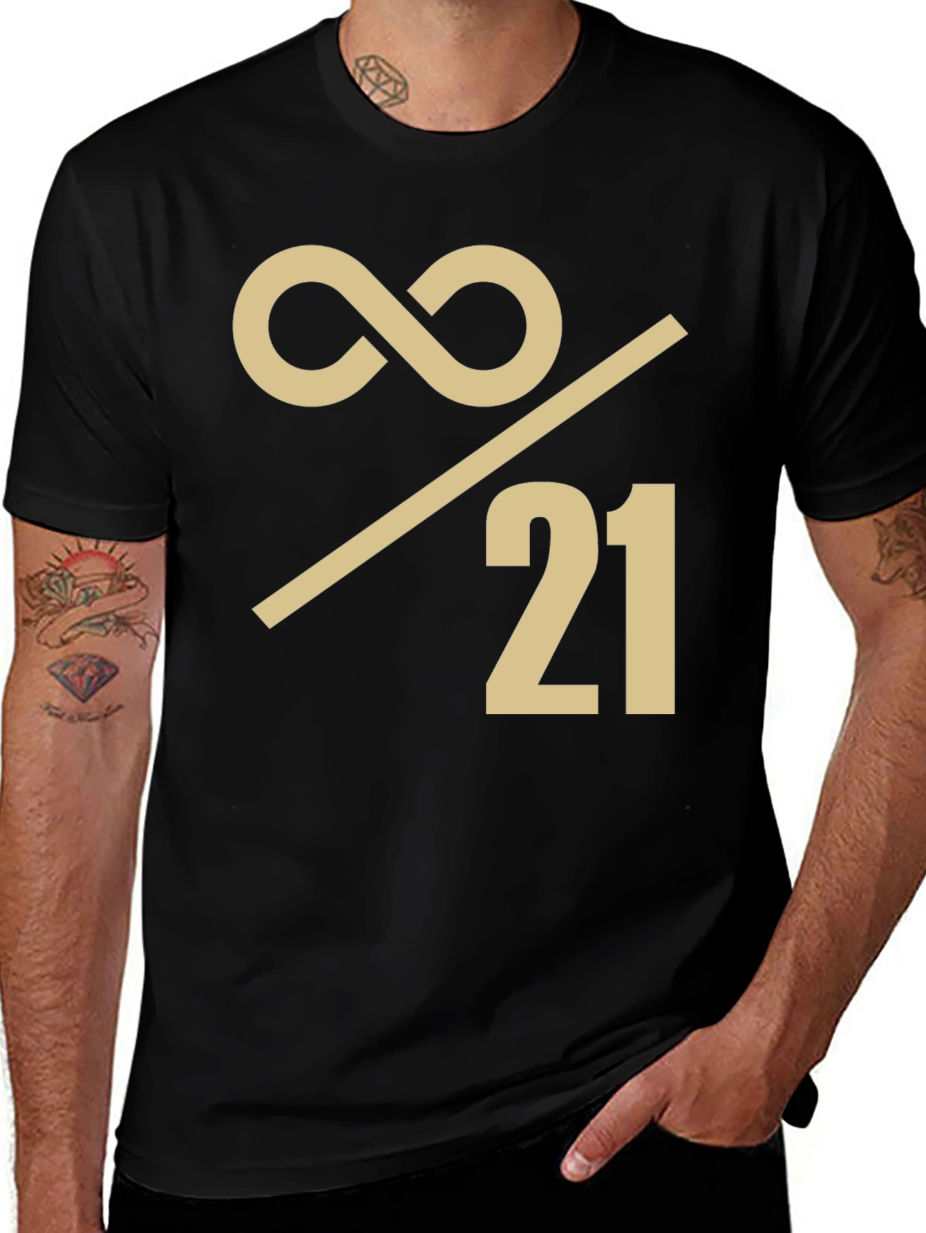 Variant 27 of Infinity Over 21 Graphic Tee