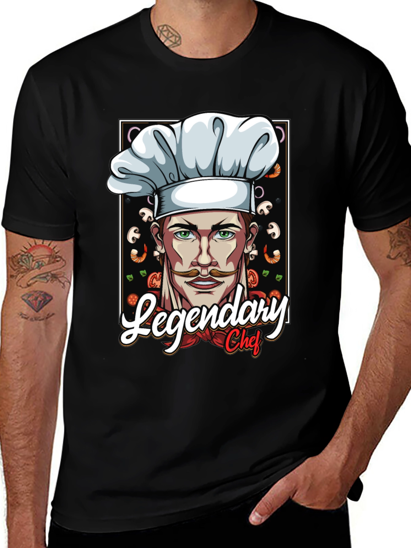 Legendary Chef Graphic T-Shirt