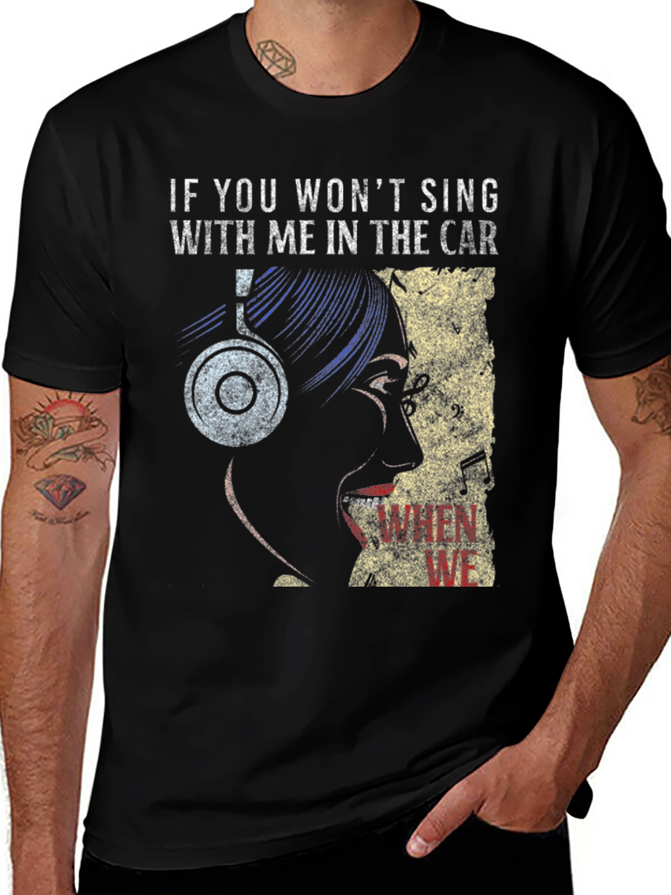 Variant 4 of Sing With Me T-Shirt - Music Lover Tee