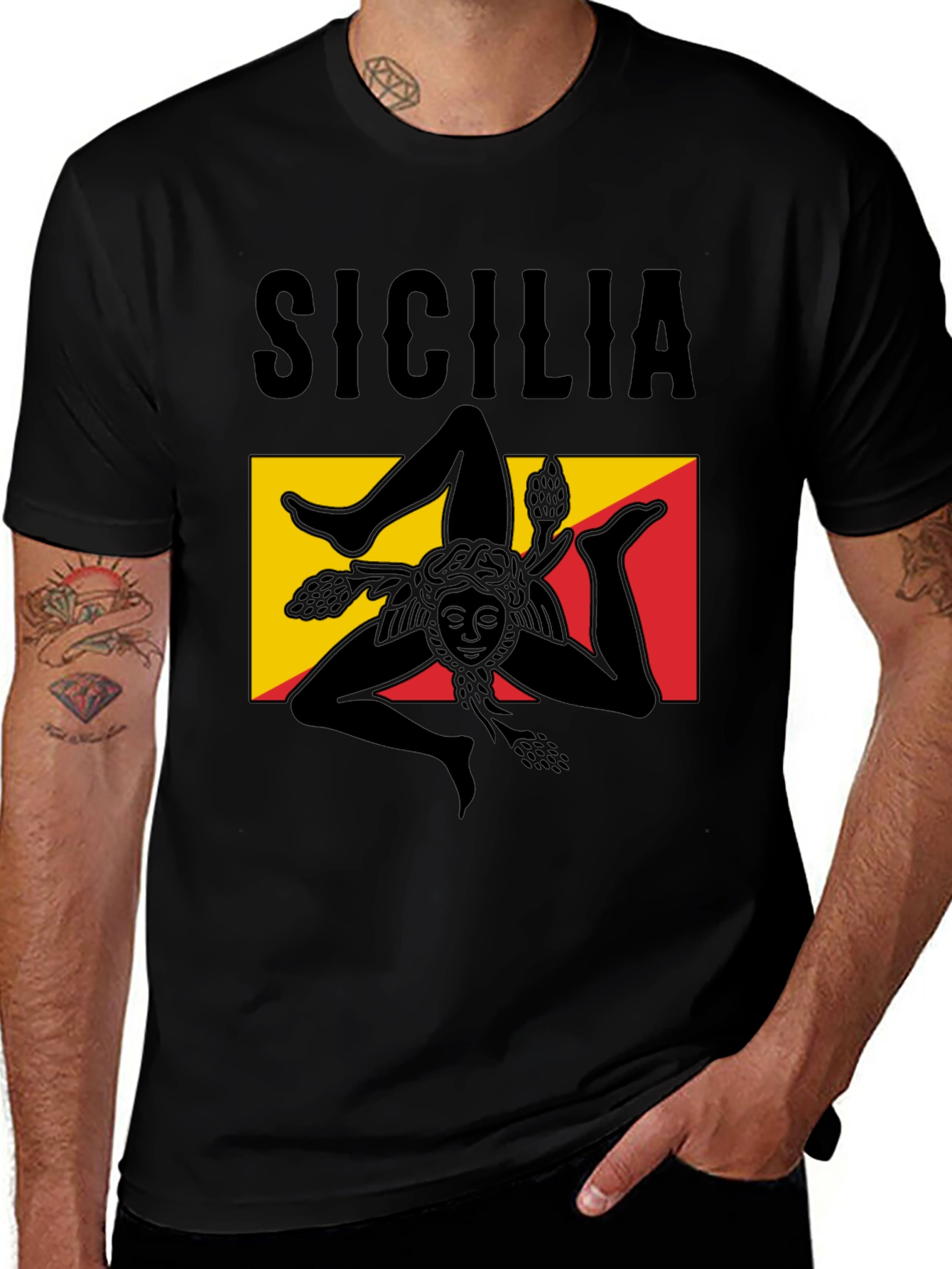 Sicilia Trinacria T-Shirt
