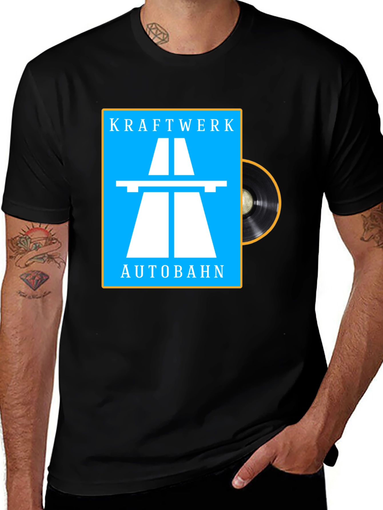 Kraftwerk Autobahn Graphic Tee - Classic Synth Pop