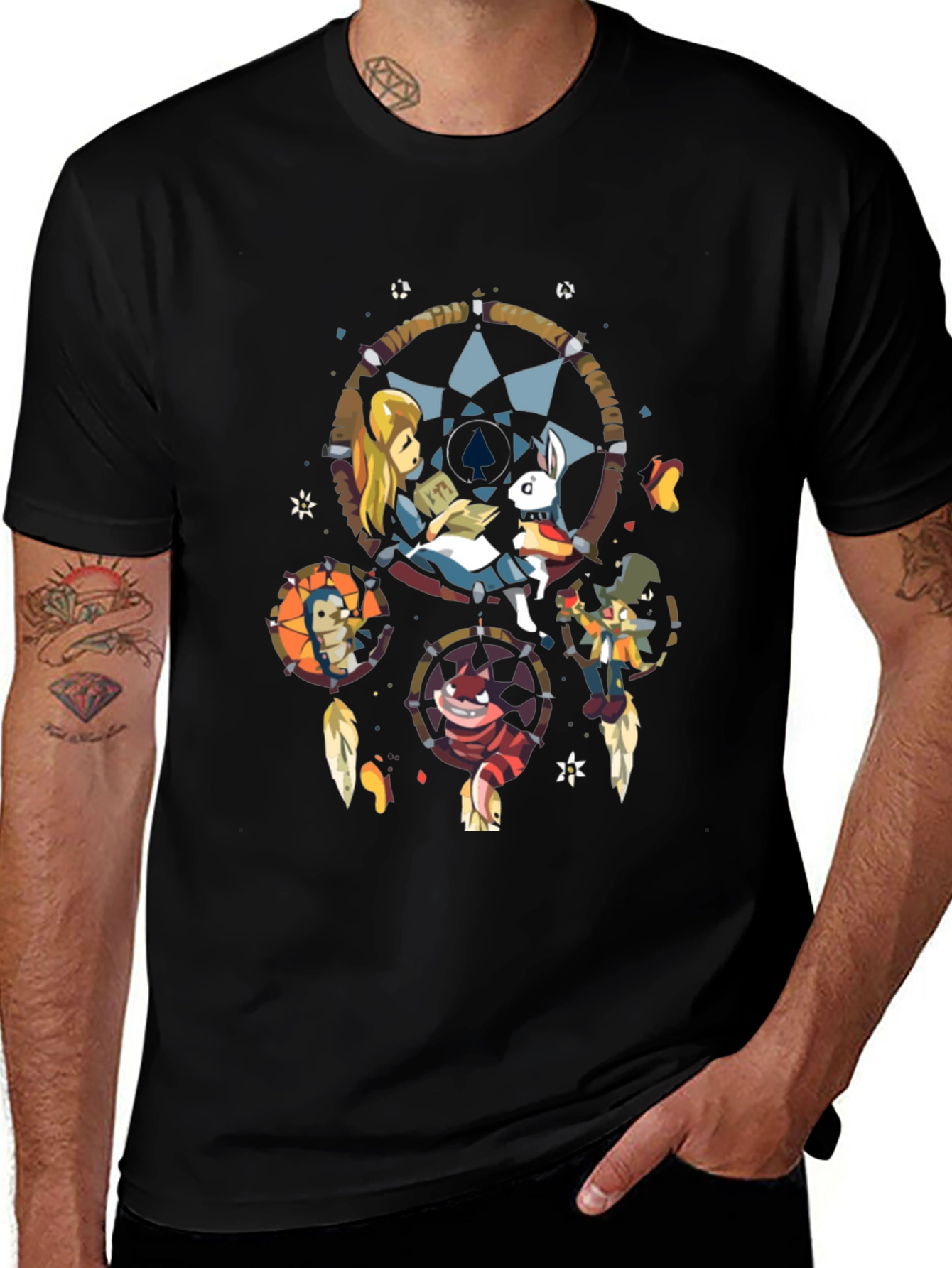Alice in Wonderland Dreamcatcher T-Shirt