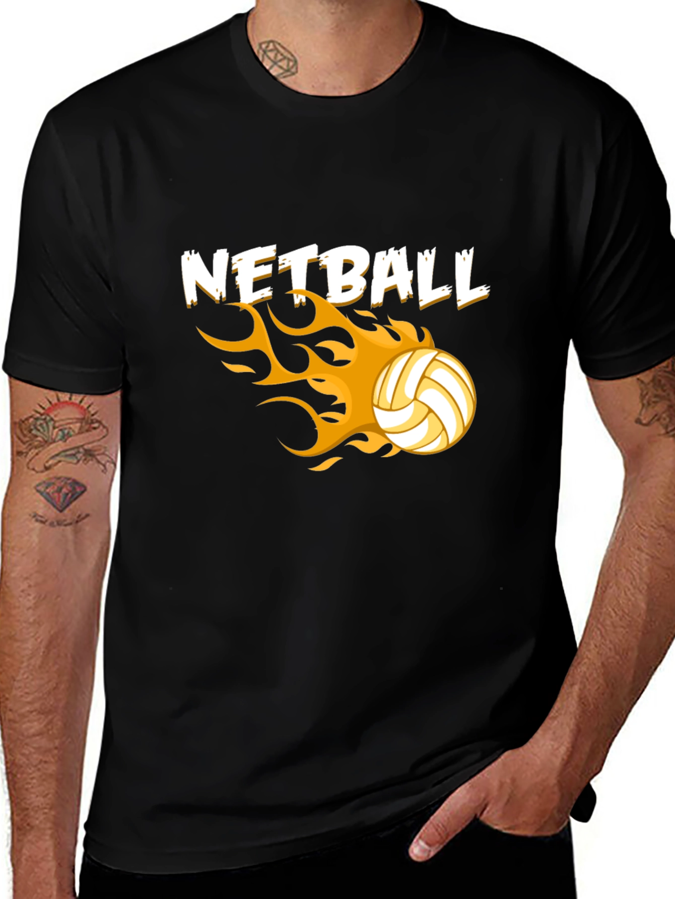 Netball on Fire T-Shirt