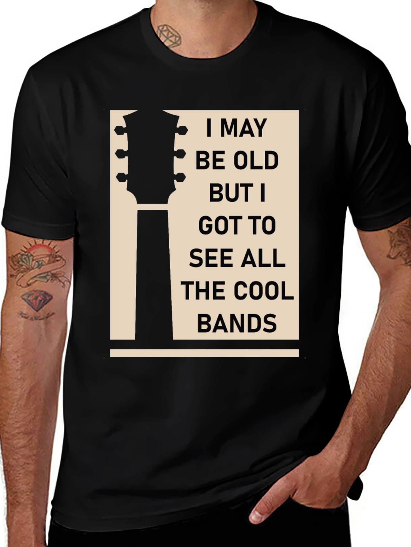 Variant 15 of Cool Bands Graphic Tee - Vintage Style Rock Shirt