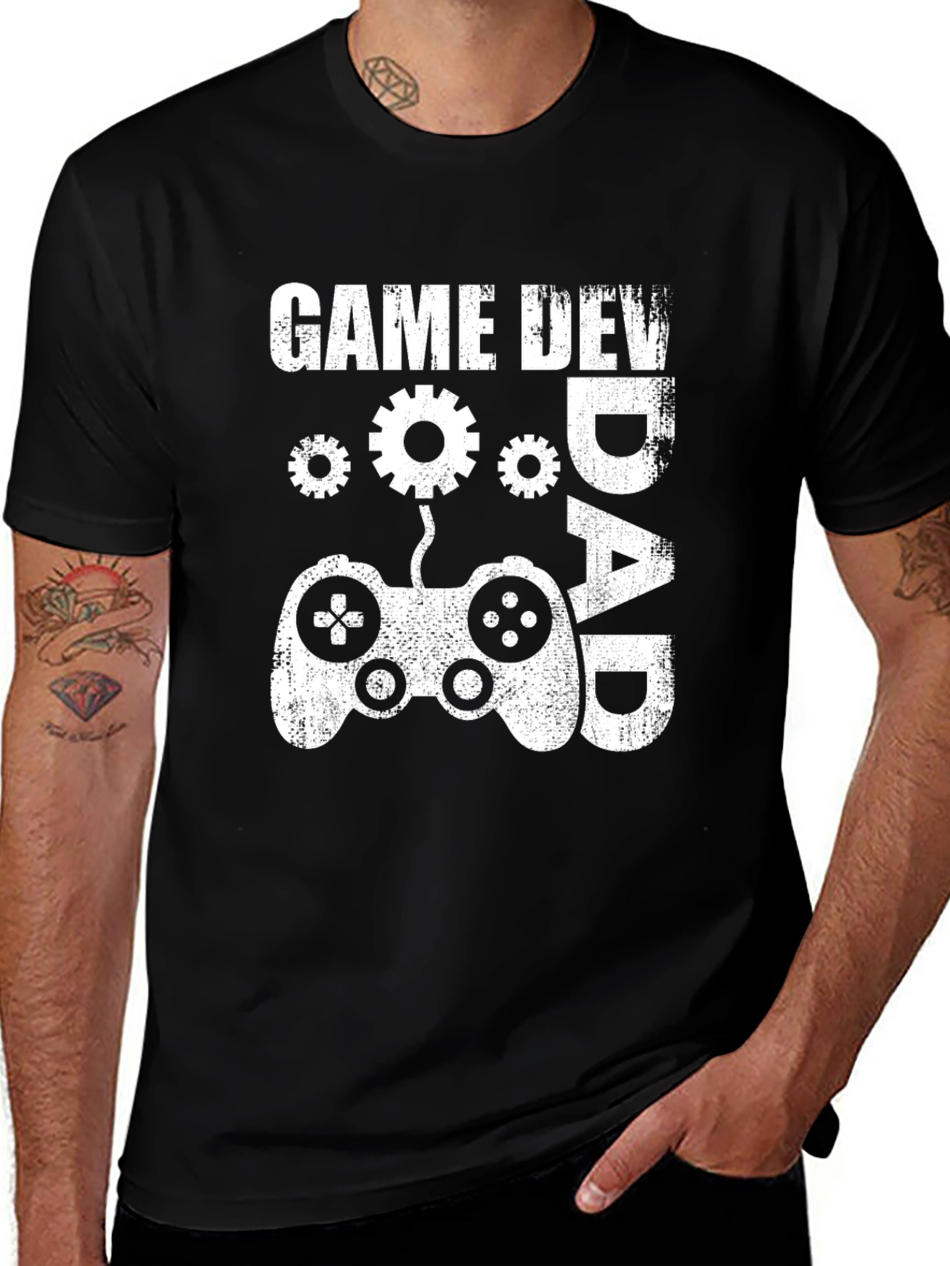 Game Dev Dad T-Shirt - Gamer Father's Day Tee