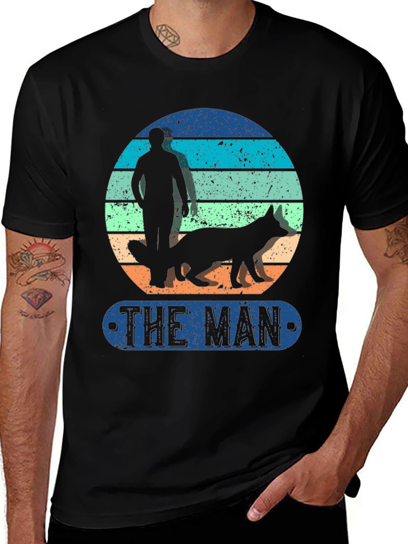 The Man & Dog Graphic Tee