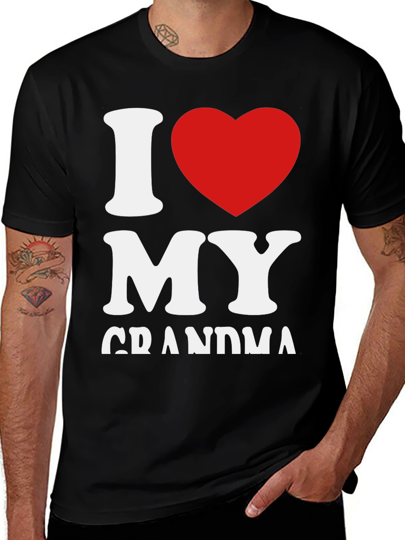 Variant 26 of I Heart Grandma T-Shirt