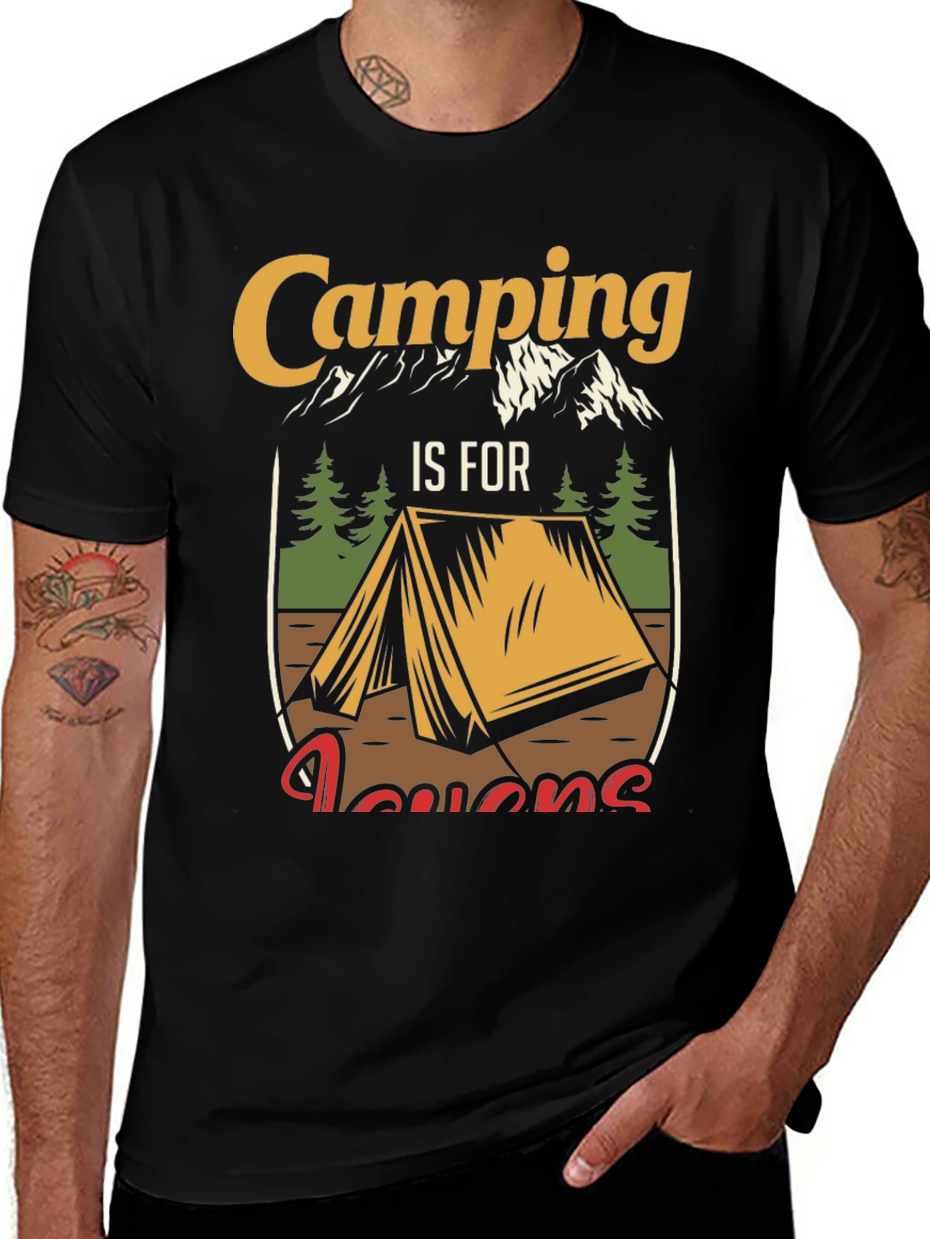 Camping is for Lovers T-Shirt