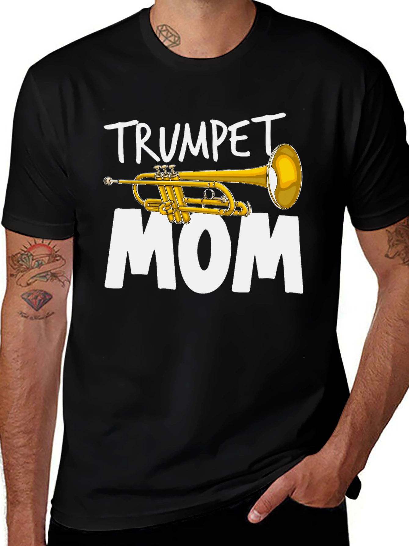 Variant 25 of Trumpet Mom T-Shirt - Music Lover Tee