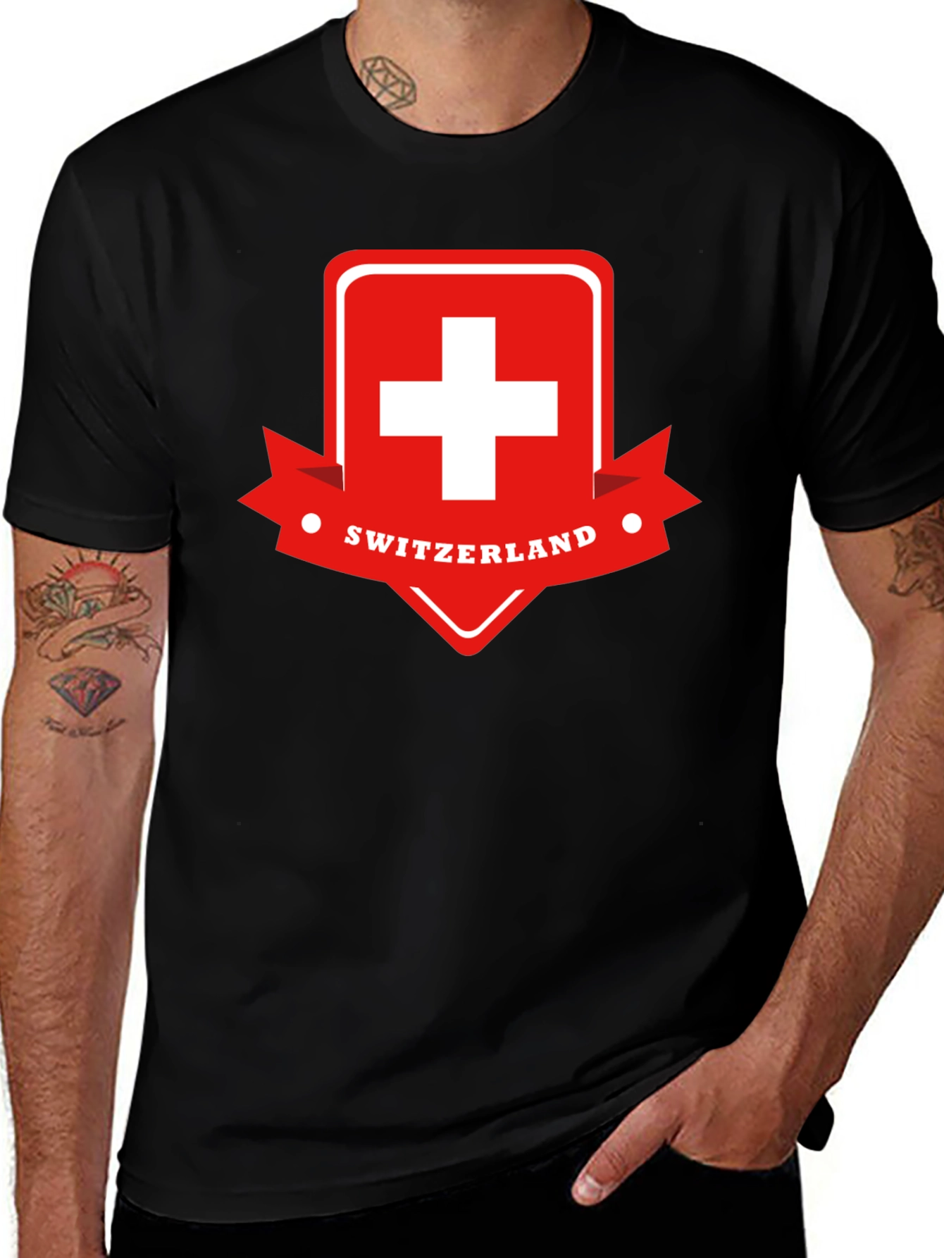 Switzerland Flag T-Shirt