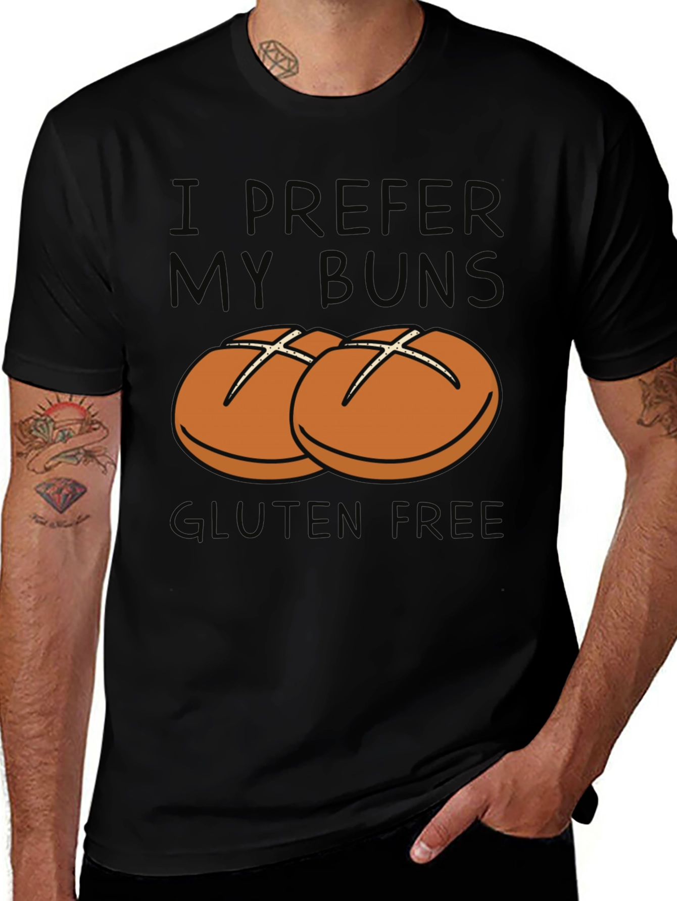 Variant 22 of Gluten-Free Buns T-Shirt