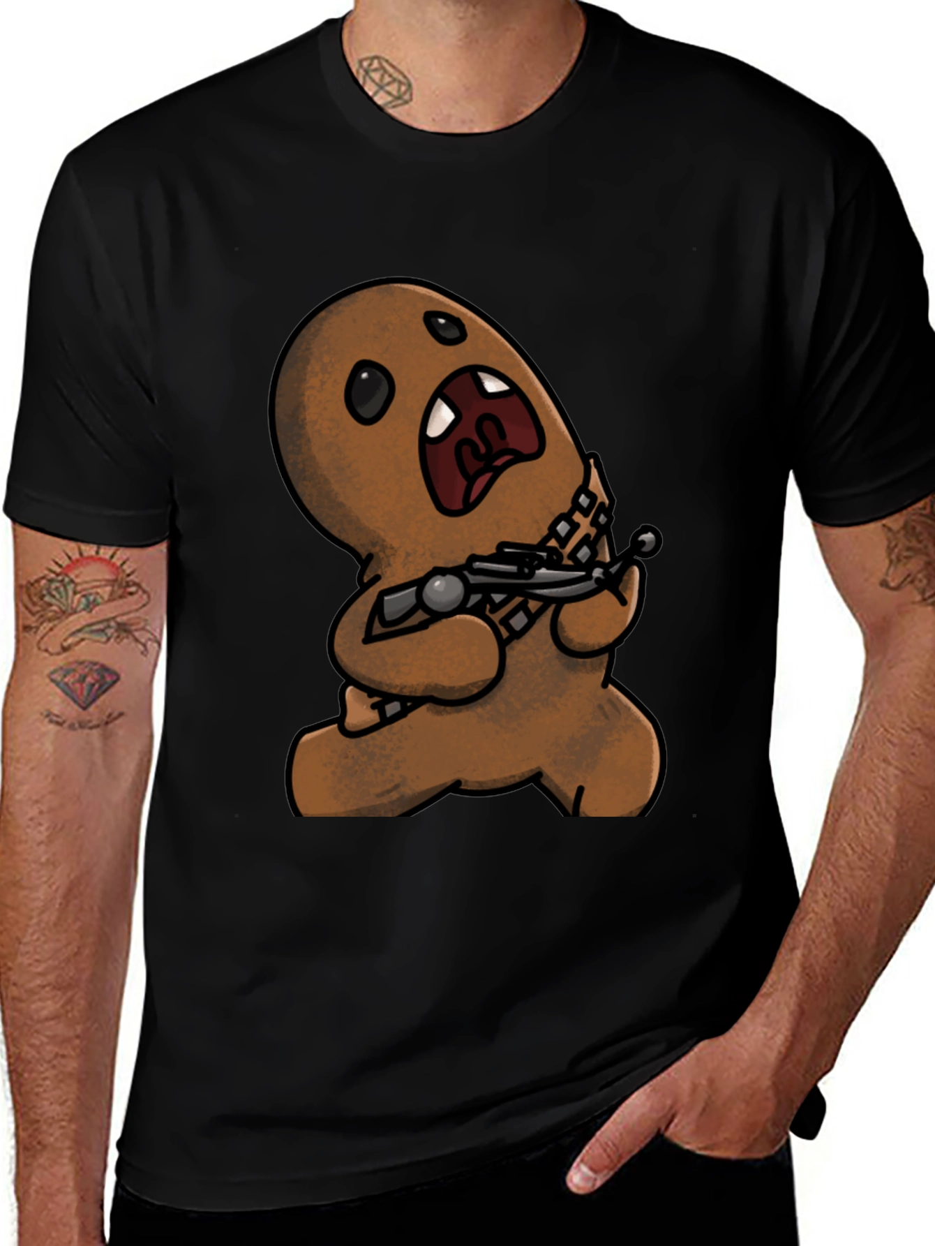 Cartoon Chewbacca T-Shirt