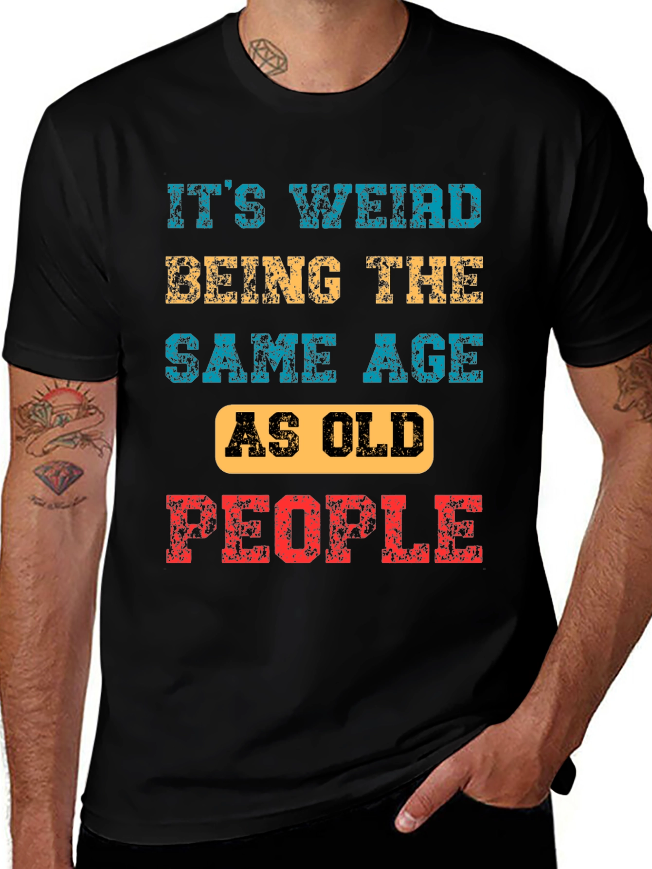 Variant 10 of It's Weird Being the Same Age as Old People T-Shirt