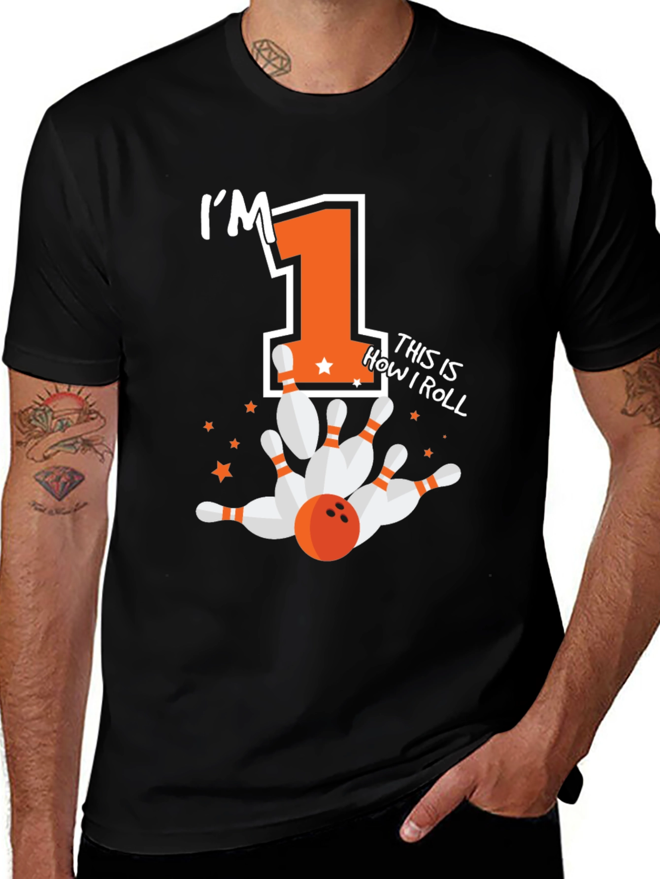 I'm One Bowling Birthday Shirt