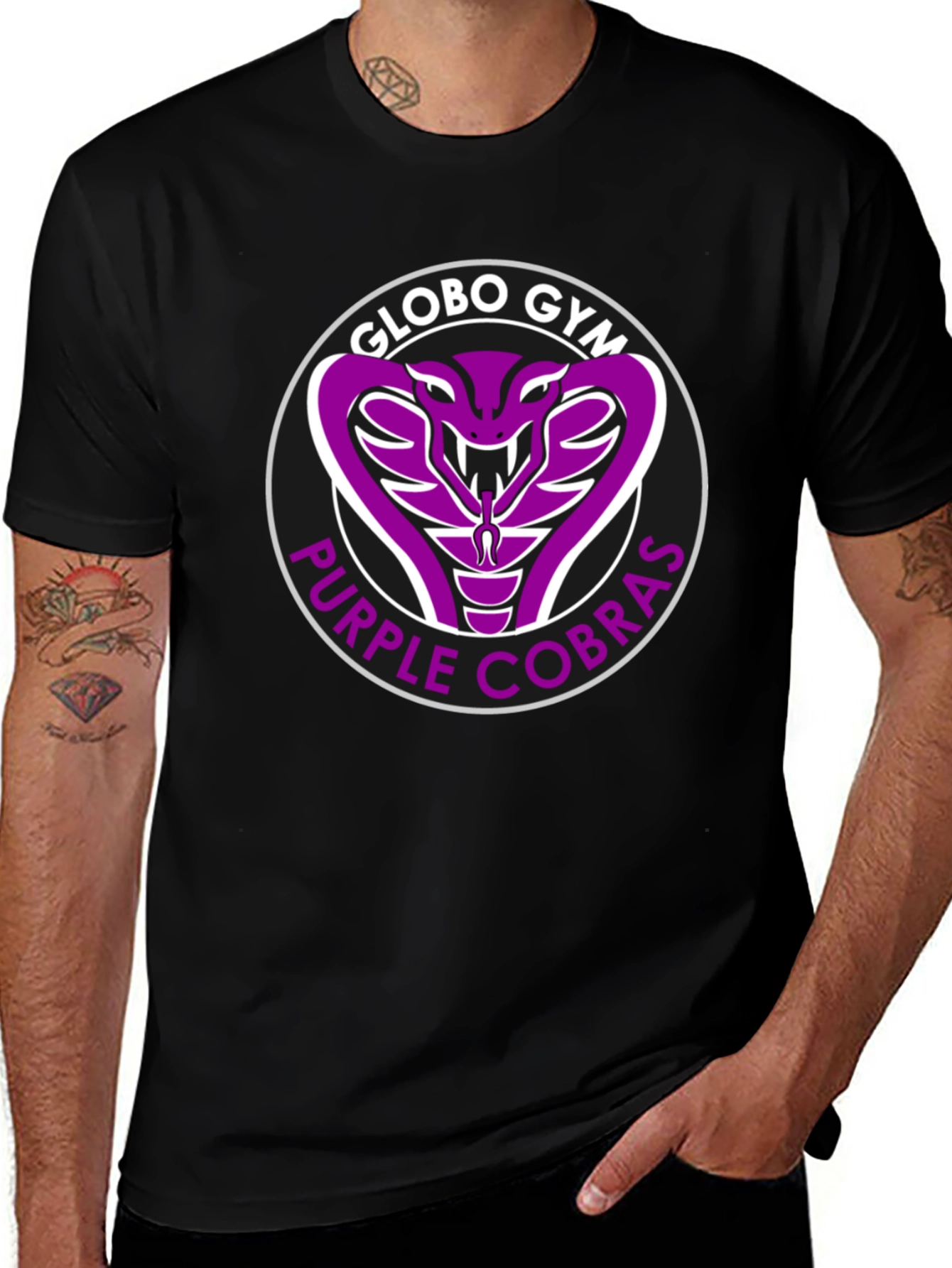 Globo Gym Purple Cobras T-Shirt