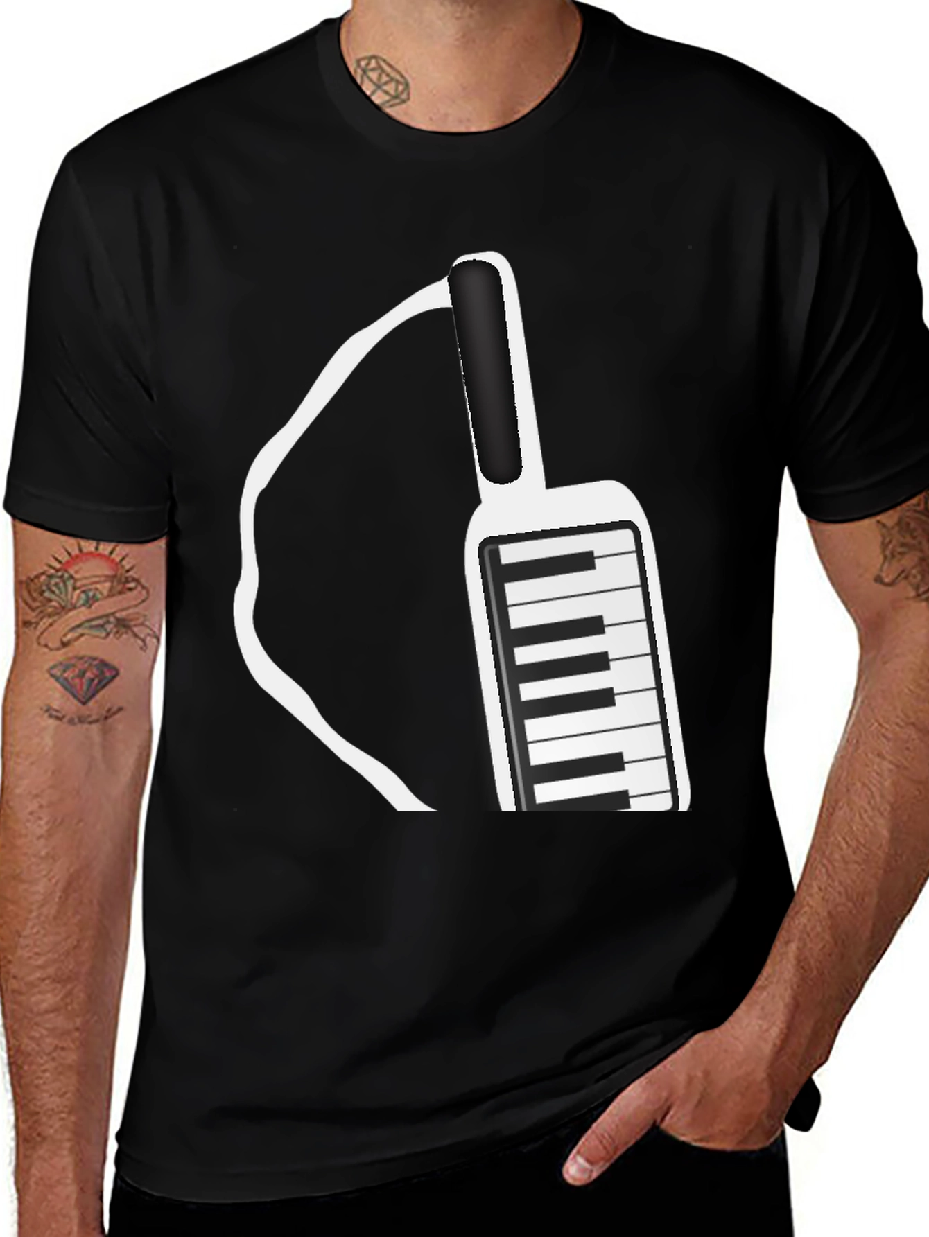 Variant 30 of Musical Melodica T-Shirt