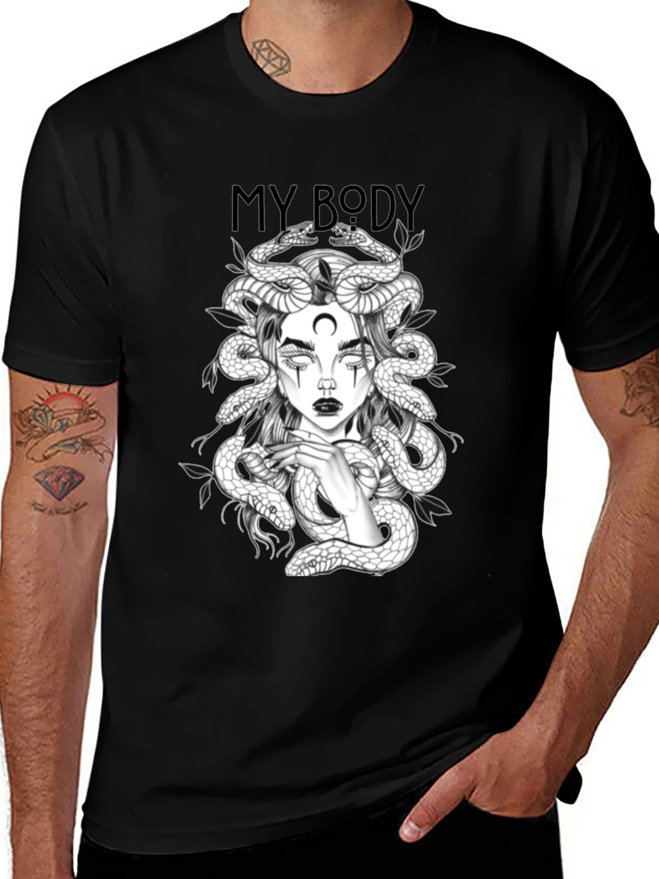 Medusa Graphic Tee - My Body Design
