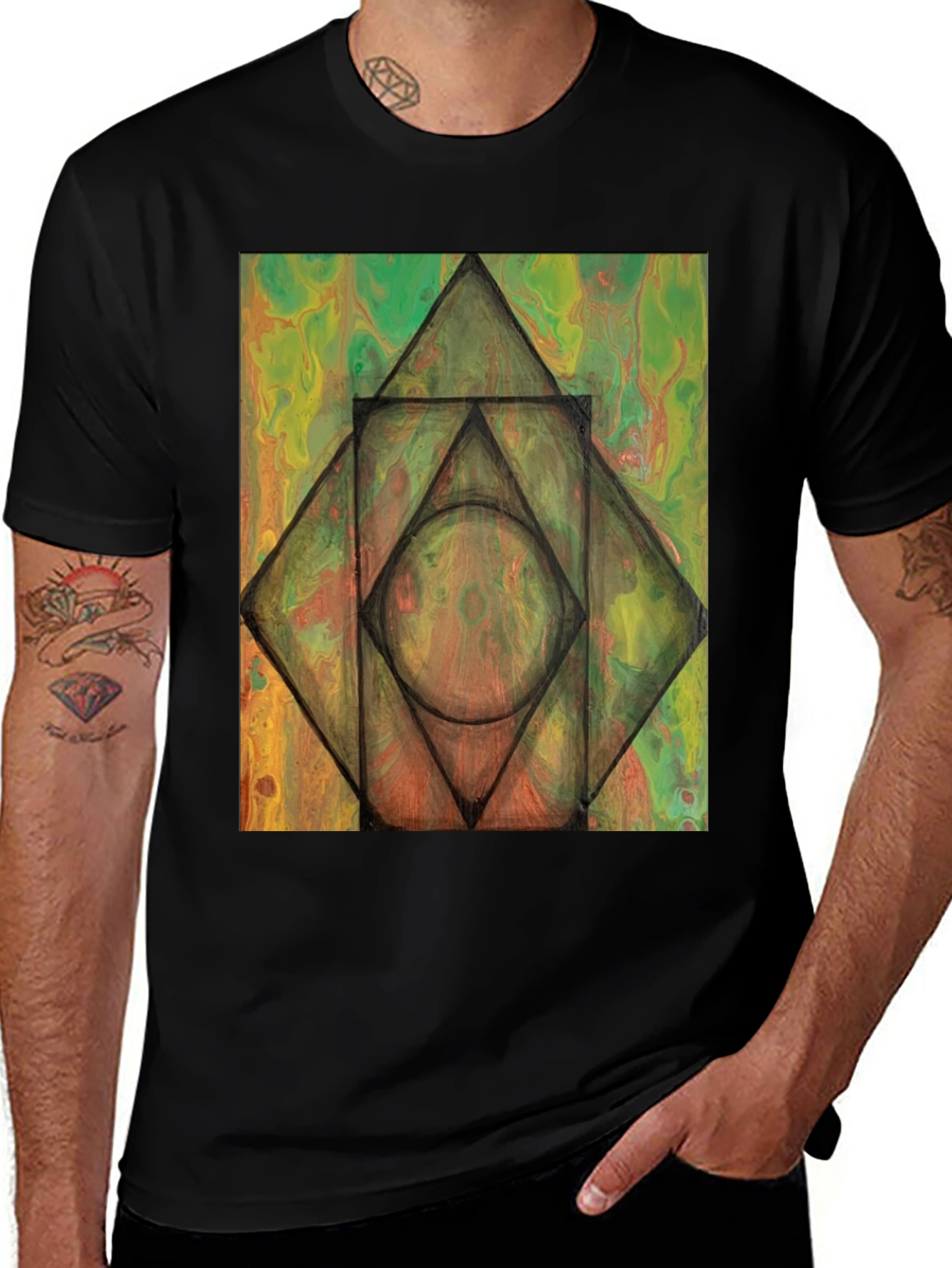 Abstract Geometry T-Shirt
