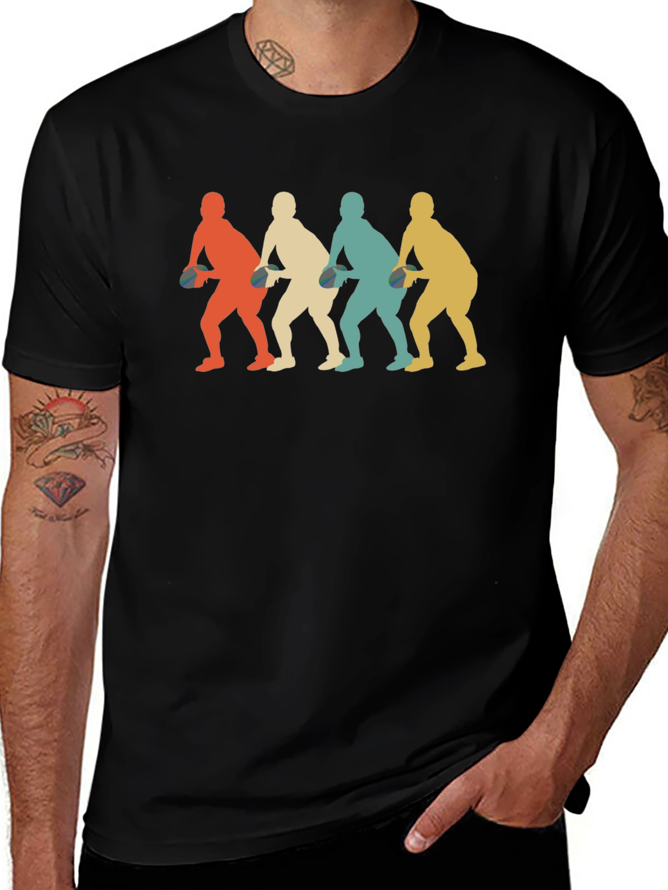 Variant 7 of Retro Table Tennis T-Shirt