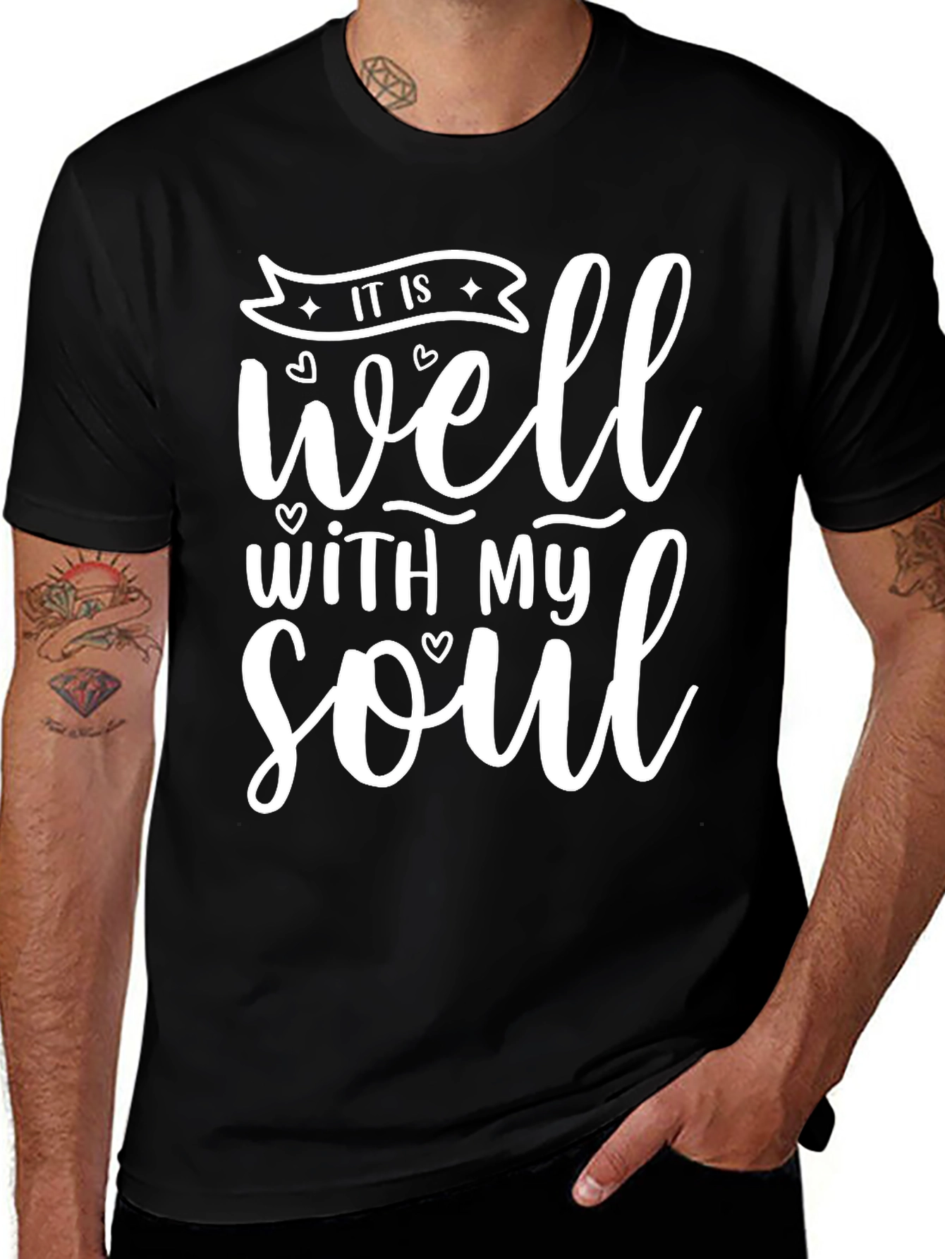 Variant 19 of It Is Well With My Soul T-Shirt