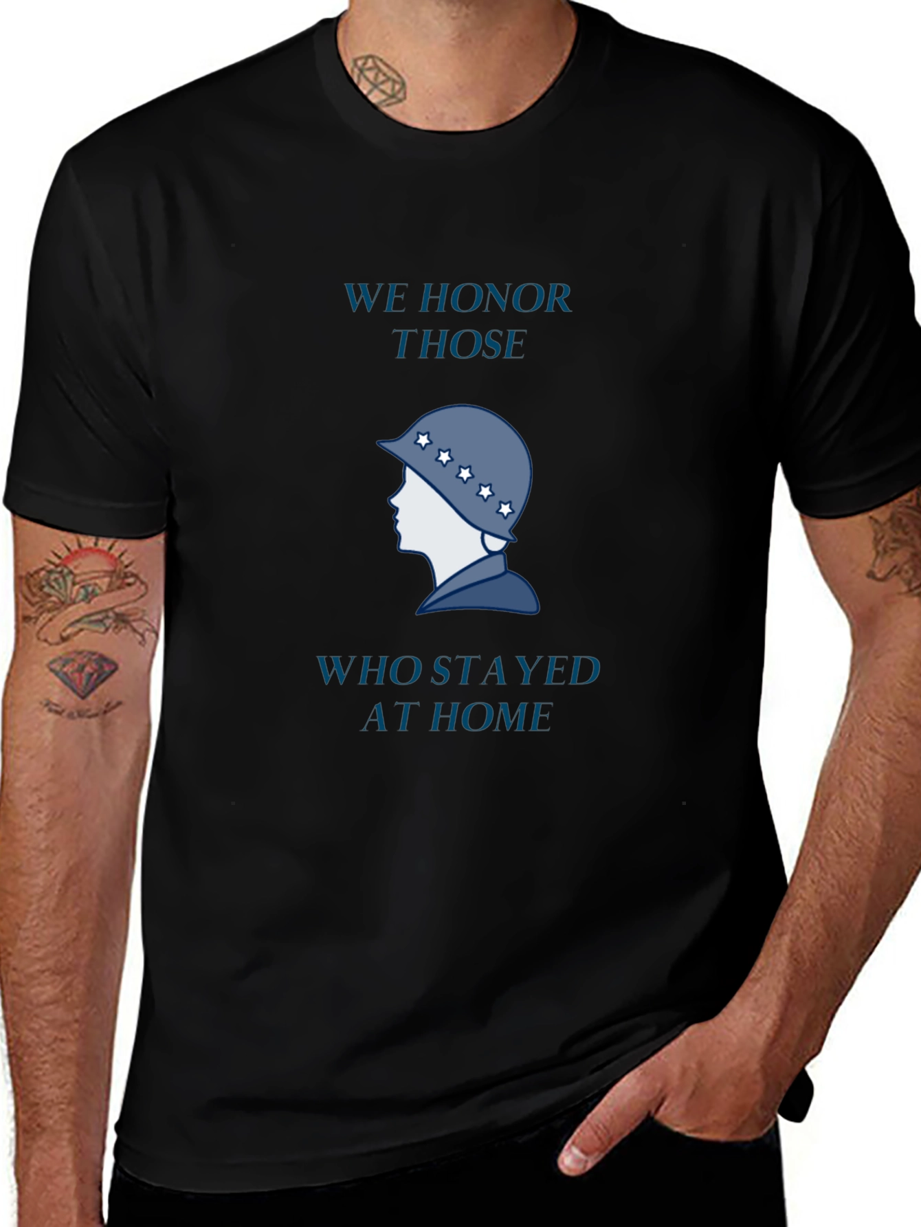 Variant 14 of We Honor Those Who Stayed Home T-Shirt