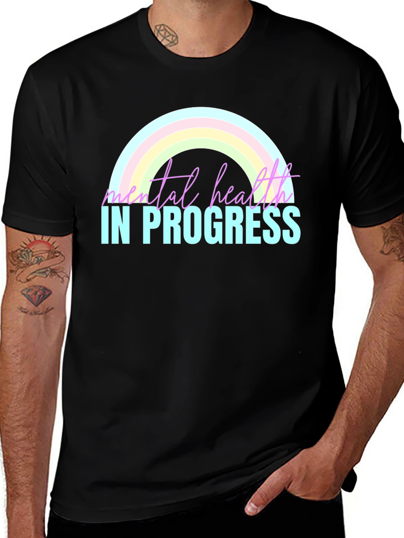 Variant 11 of Mental Health In Progress T-Shirt