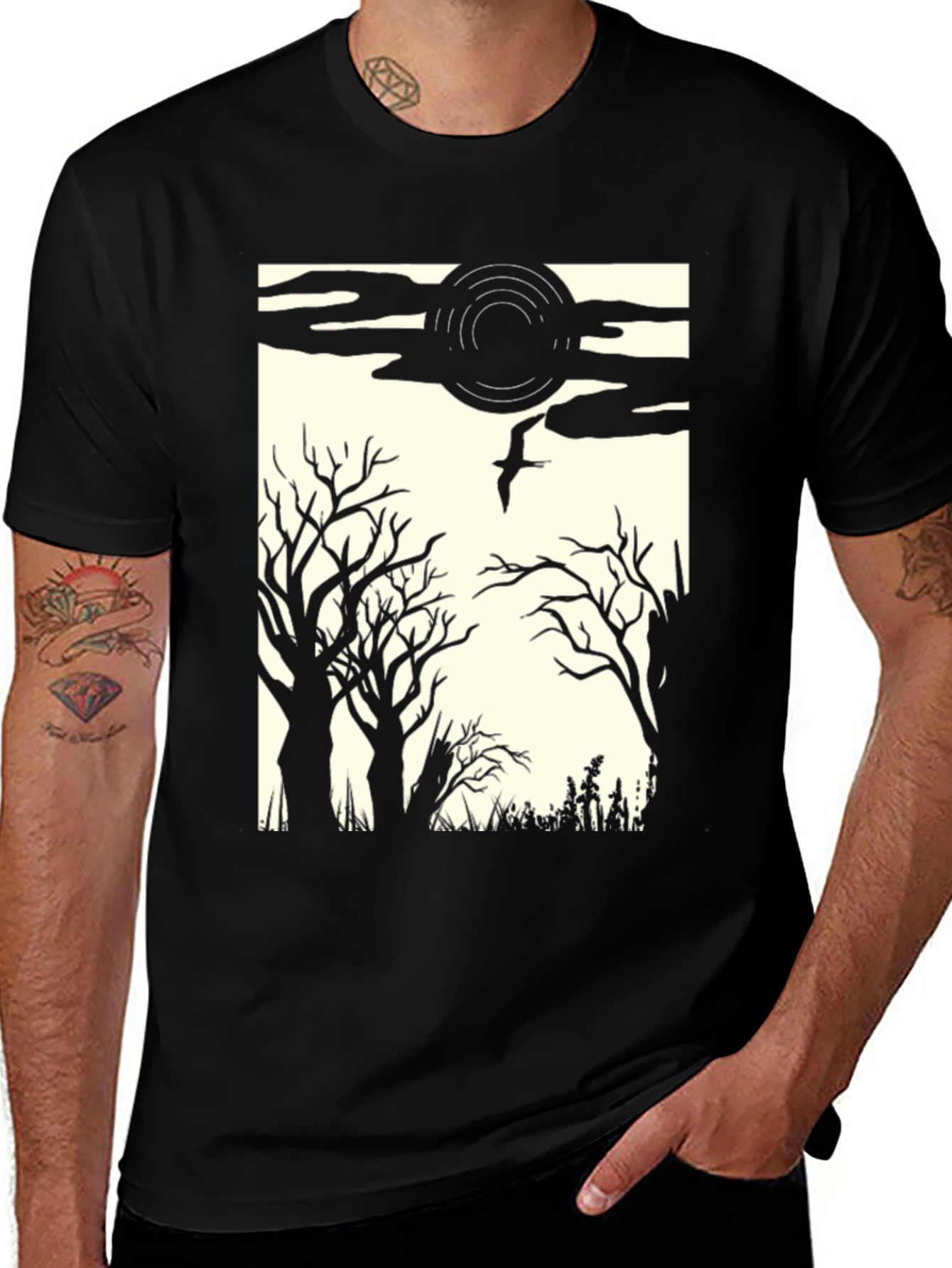 Variant 13 of Nature Scene Graphic Tee