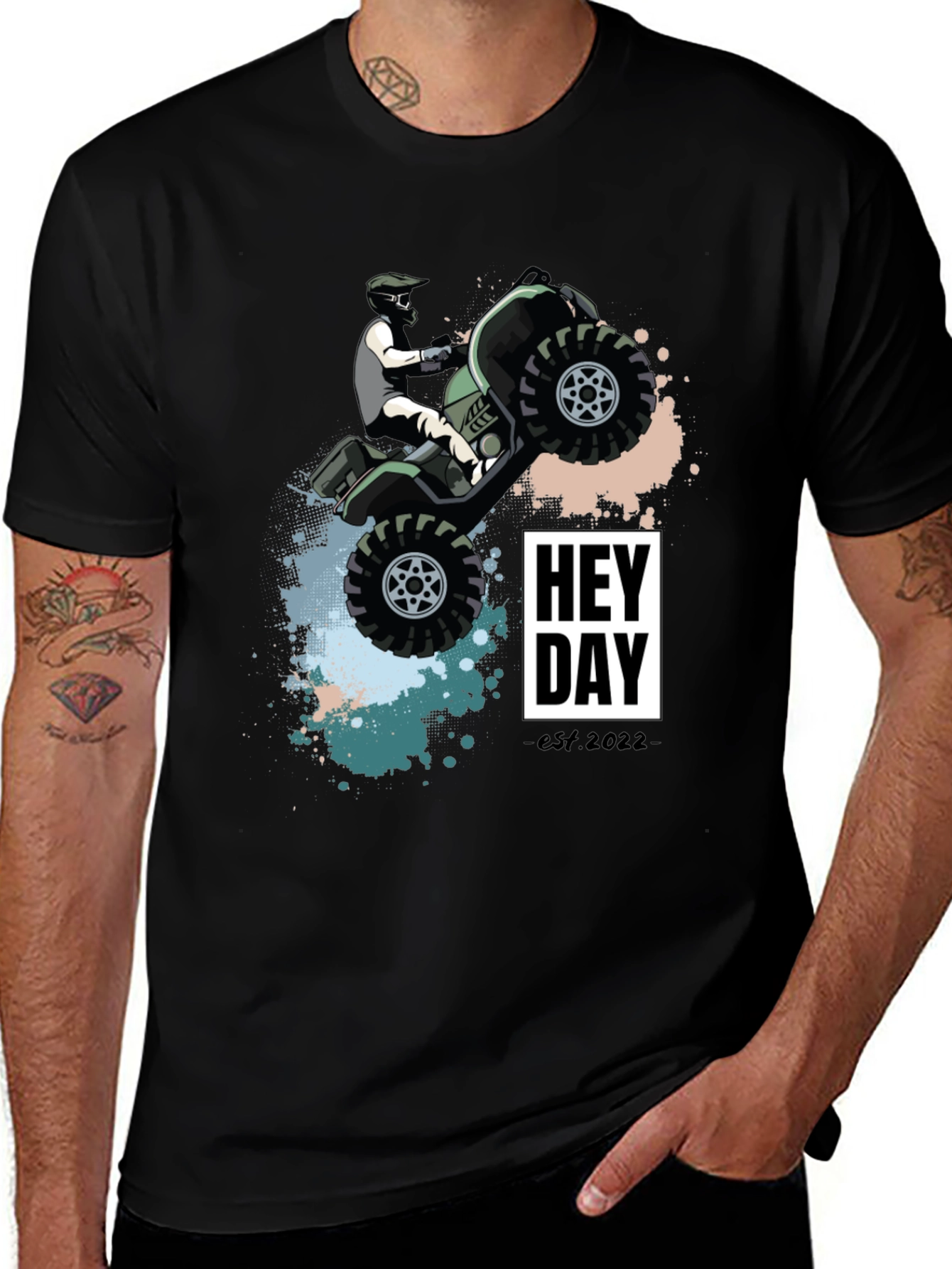 Hey Day ATV Rider T-Shirt