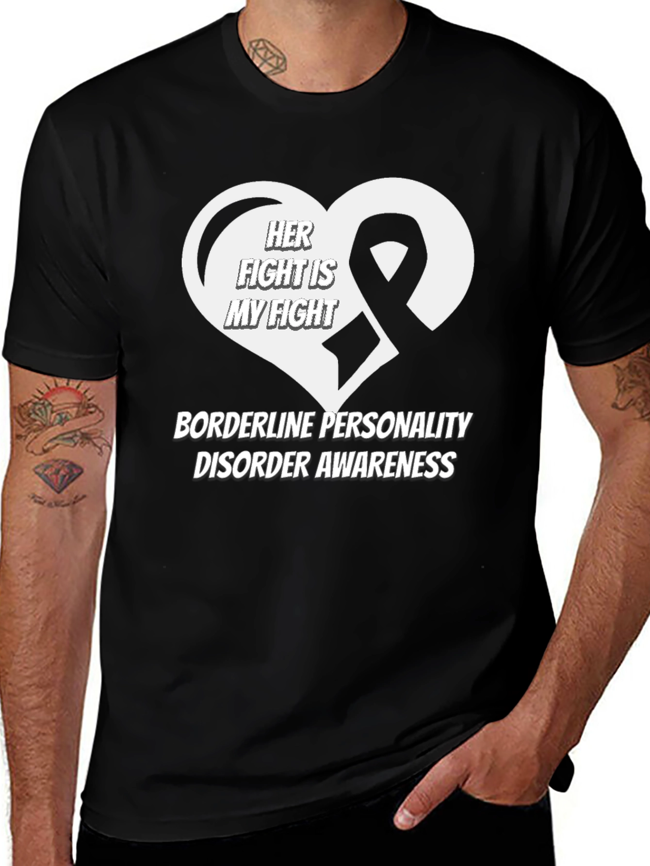 Variant 8 of BPD Awareness Tee: Her Fight Is My Fight