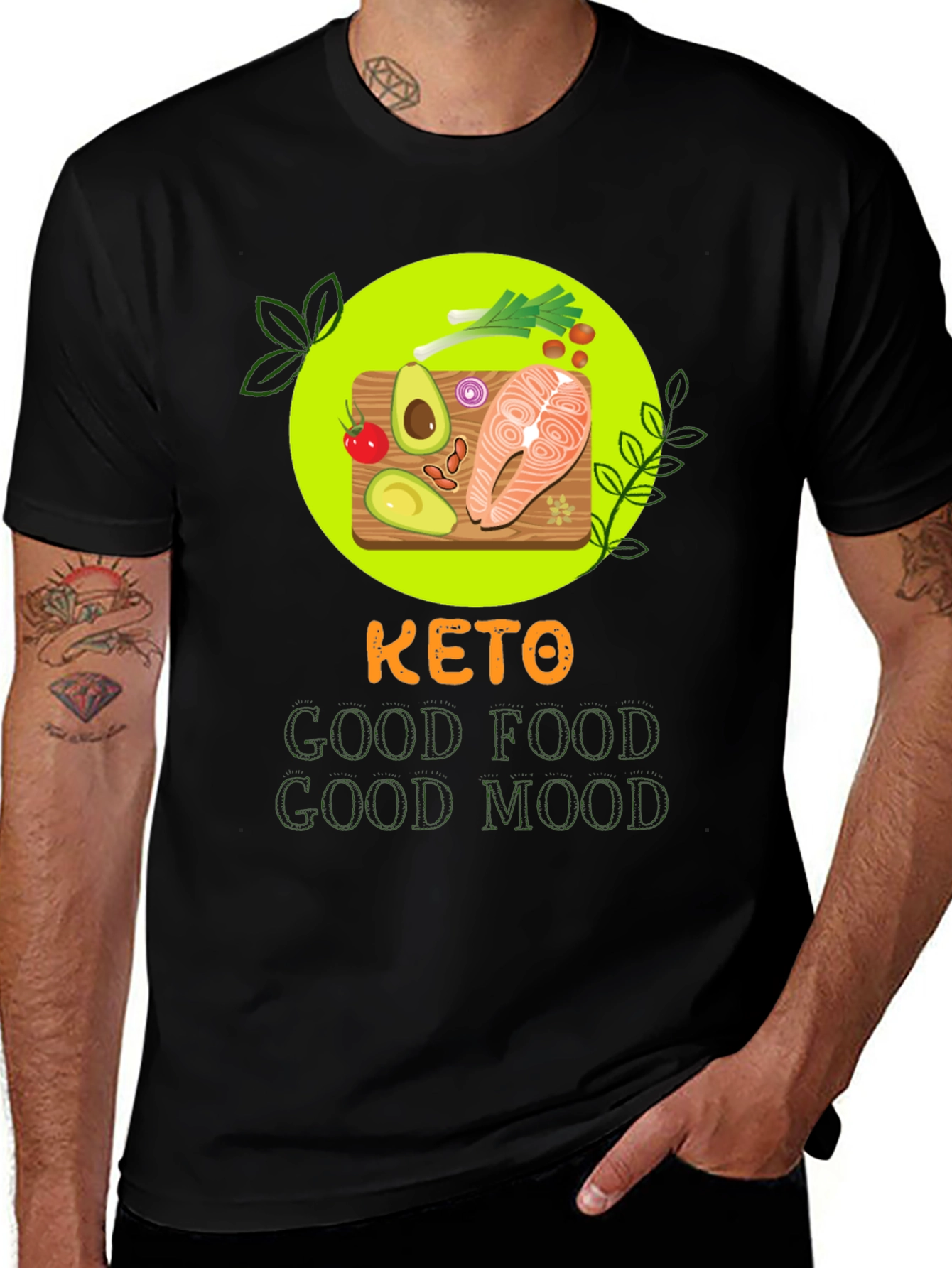 Keto Good Food Good Mood T-Shirt
