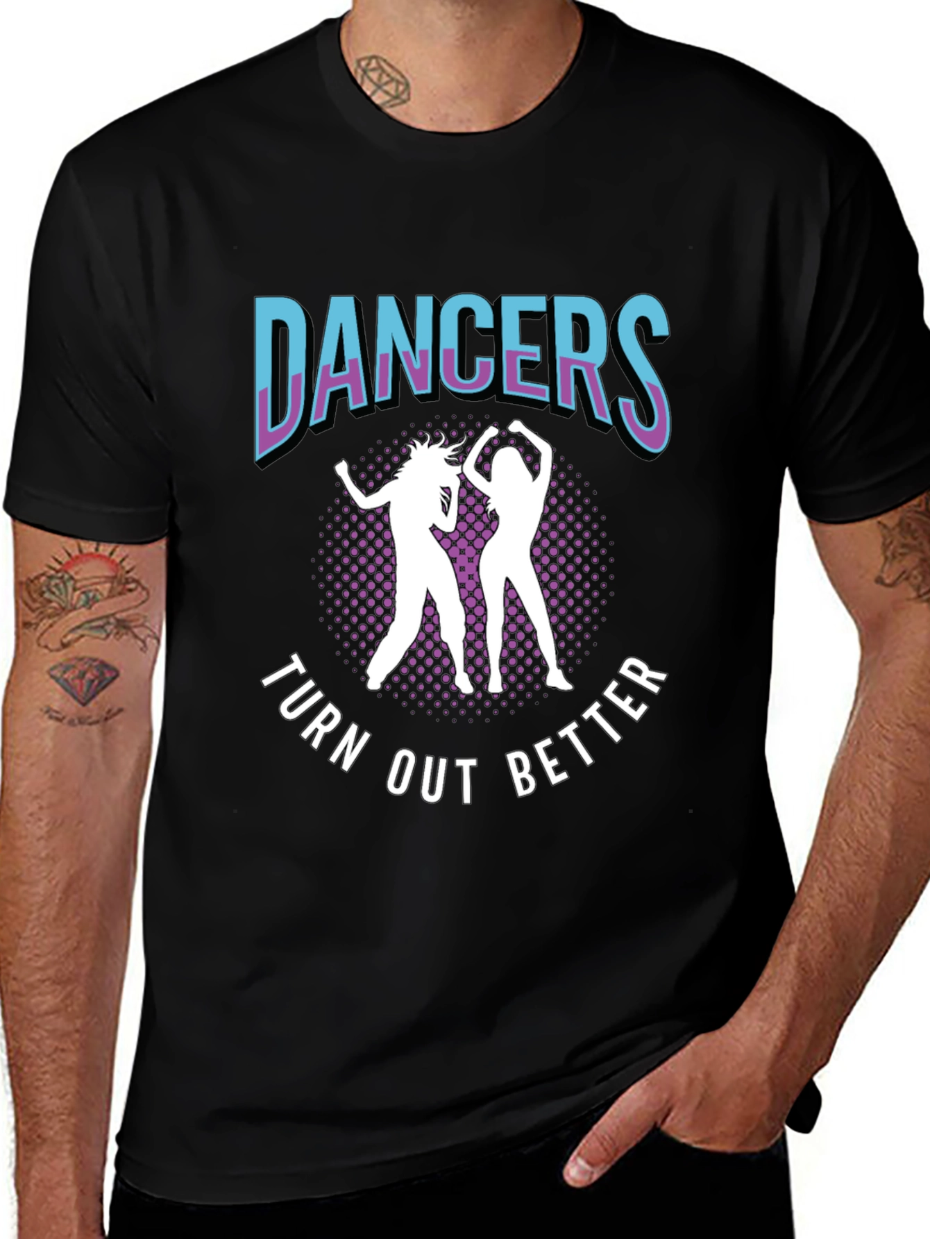 Variant 2 of Dancers Turn Out Better Graphic Tee