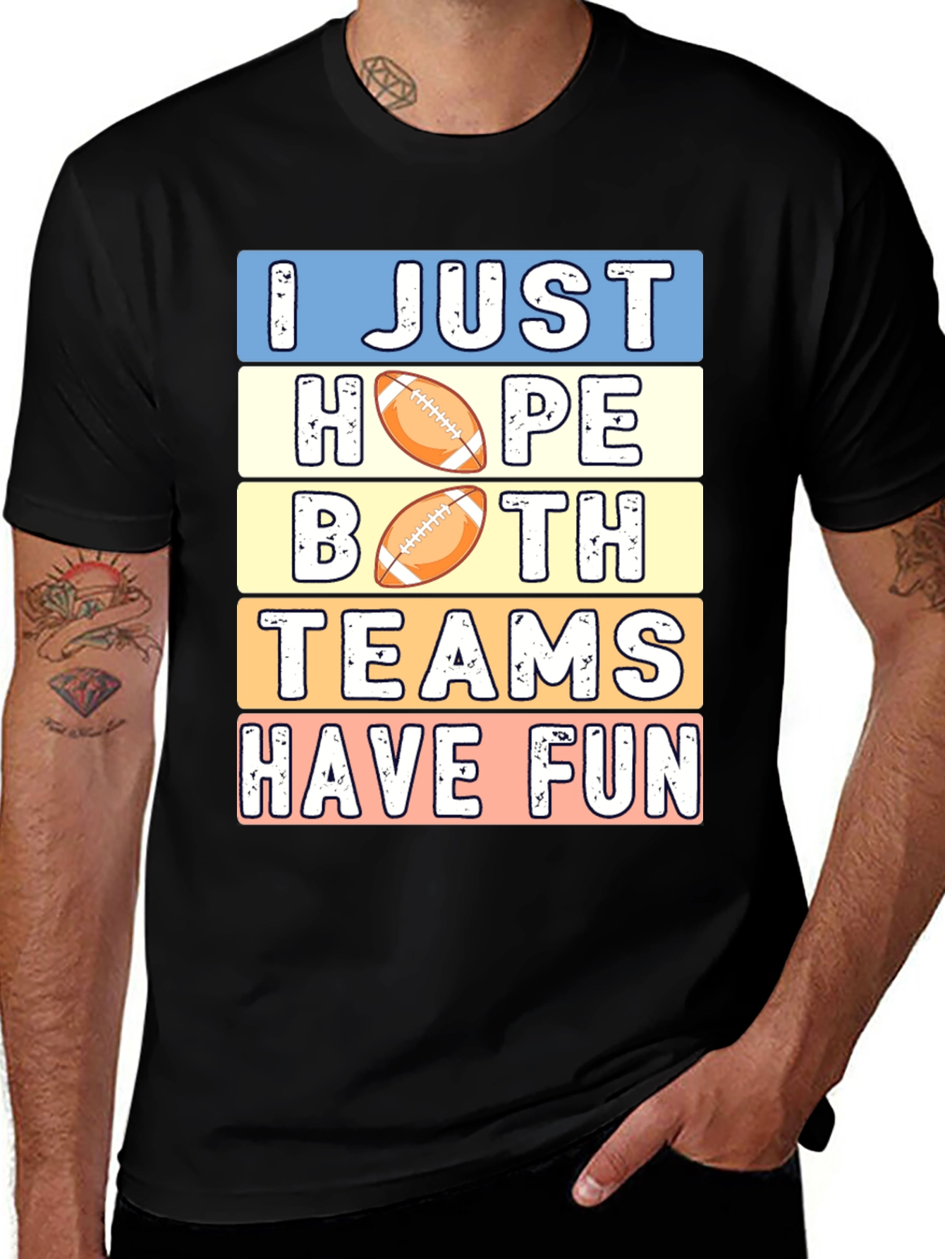 Variant 14 of I Just Hope Both Teams Have Fun T-Shirt