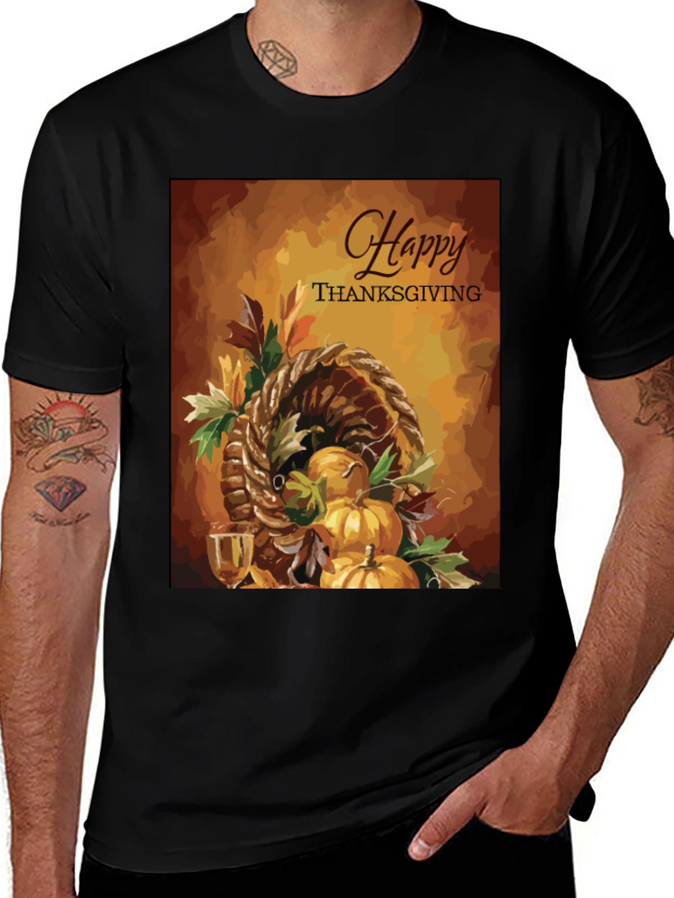 Thanksgiving Cornucopia T-Shirt