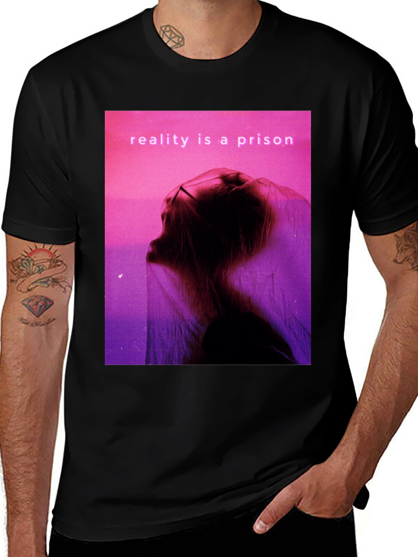 Variant 10 of Reality Is A Prison Graphic T-Shirt