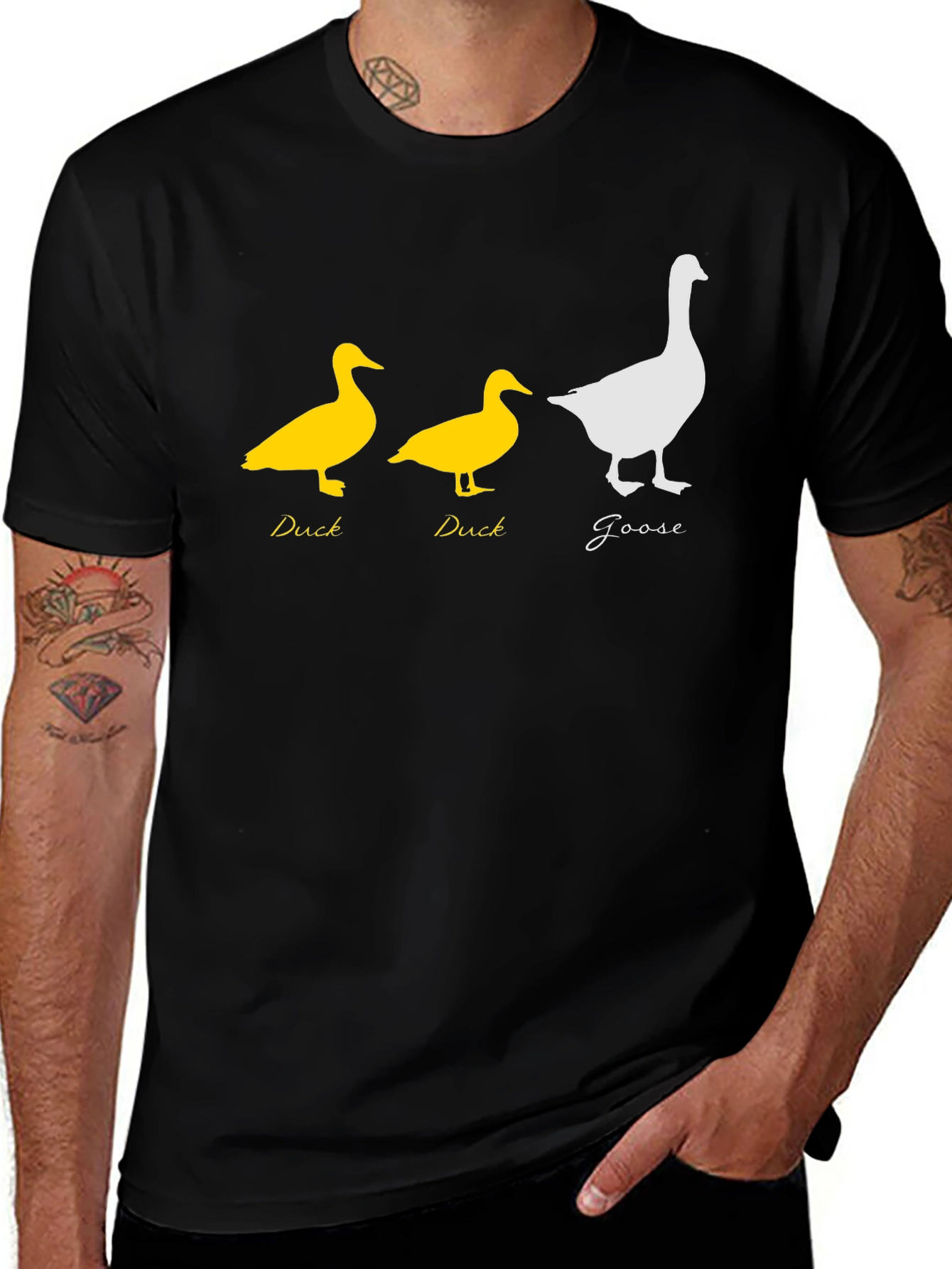 Variant 22 of Duck Duck Goose Graphic Tee