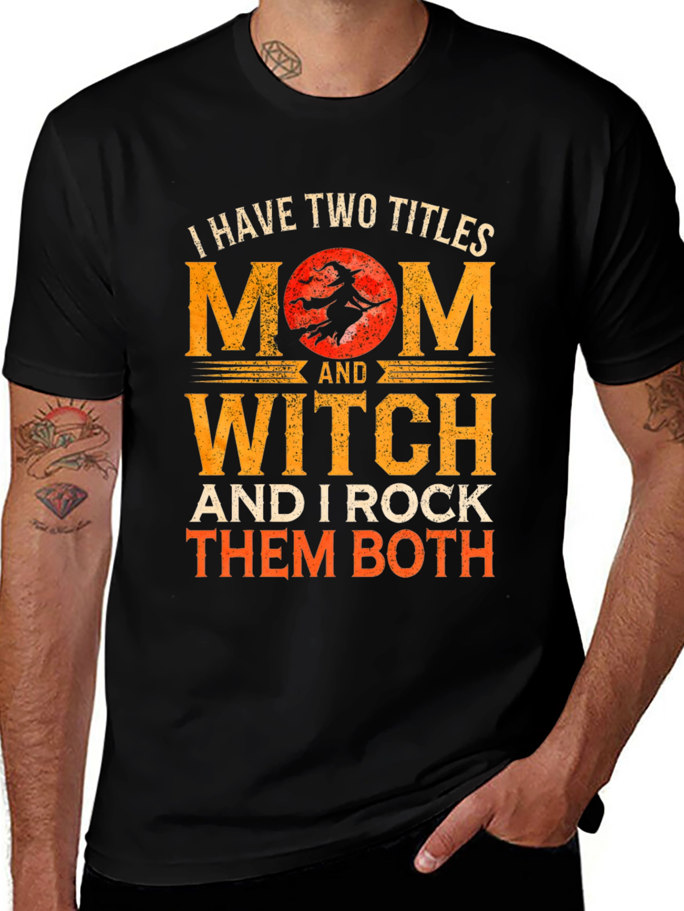 Mom and Witch T-Shirt - Halloween Apparel