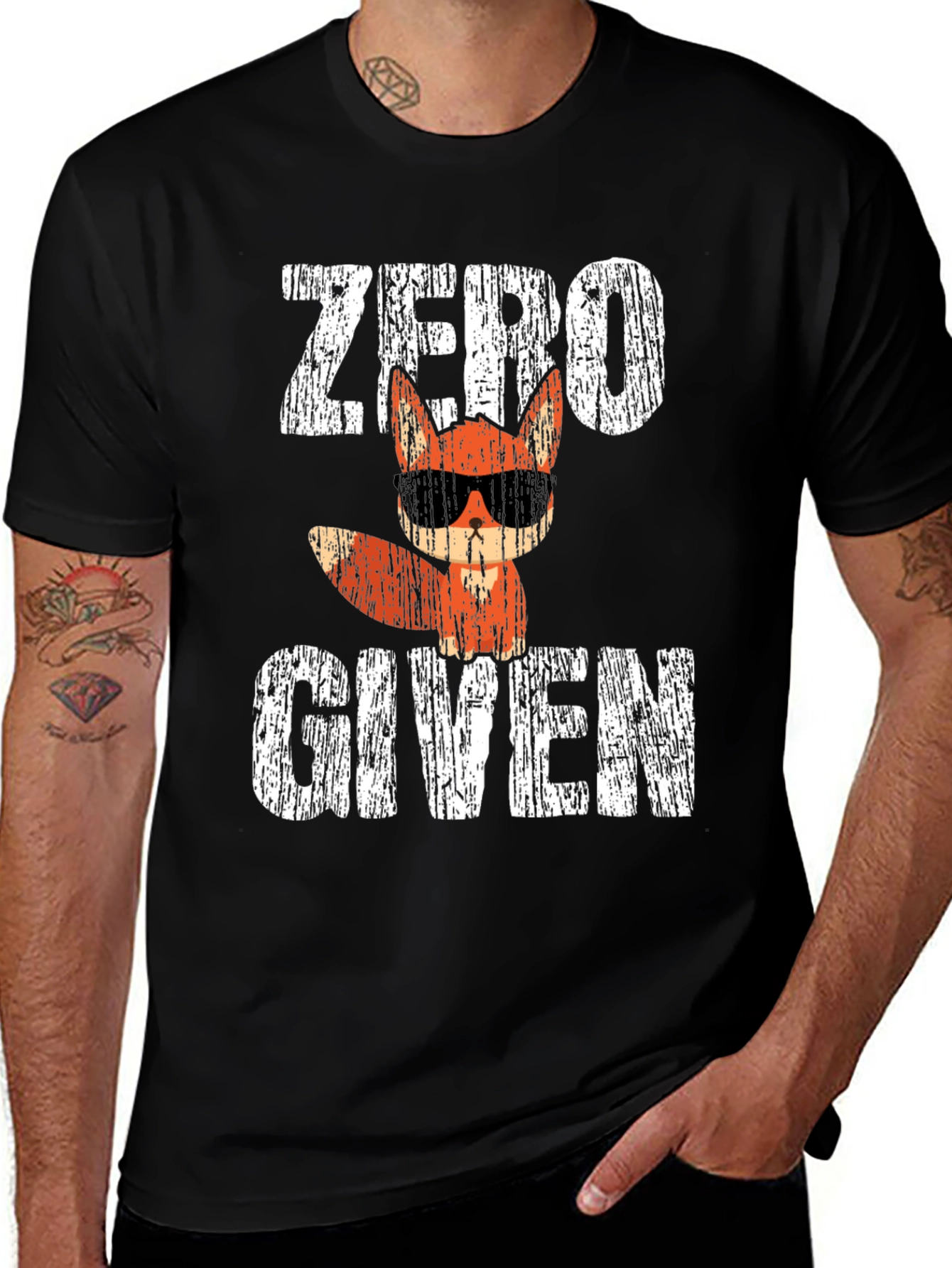 Variant 16 of Zero Fox Given Funny T-Shirt