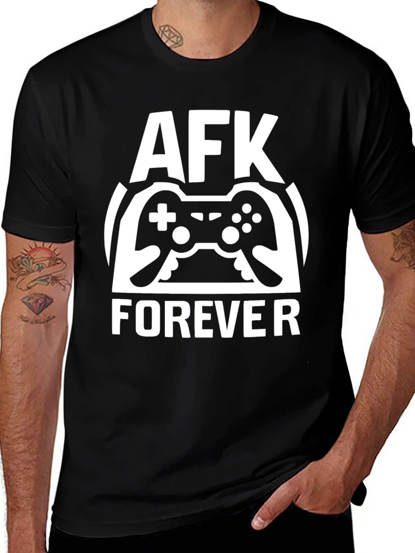 Variant 15 of AFK Forever Gamer T-Shirt