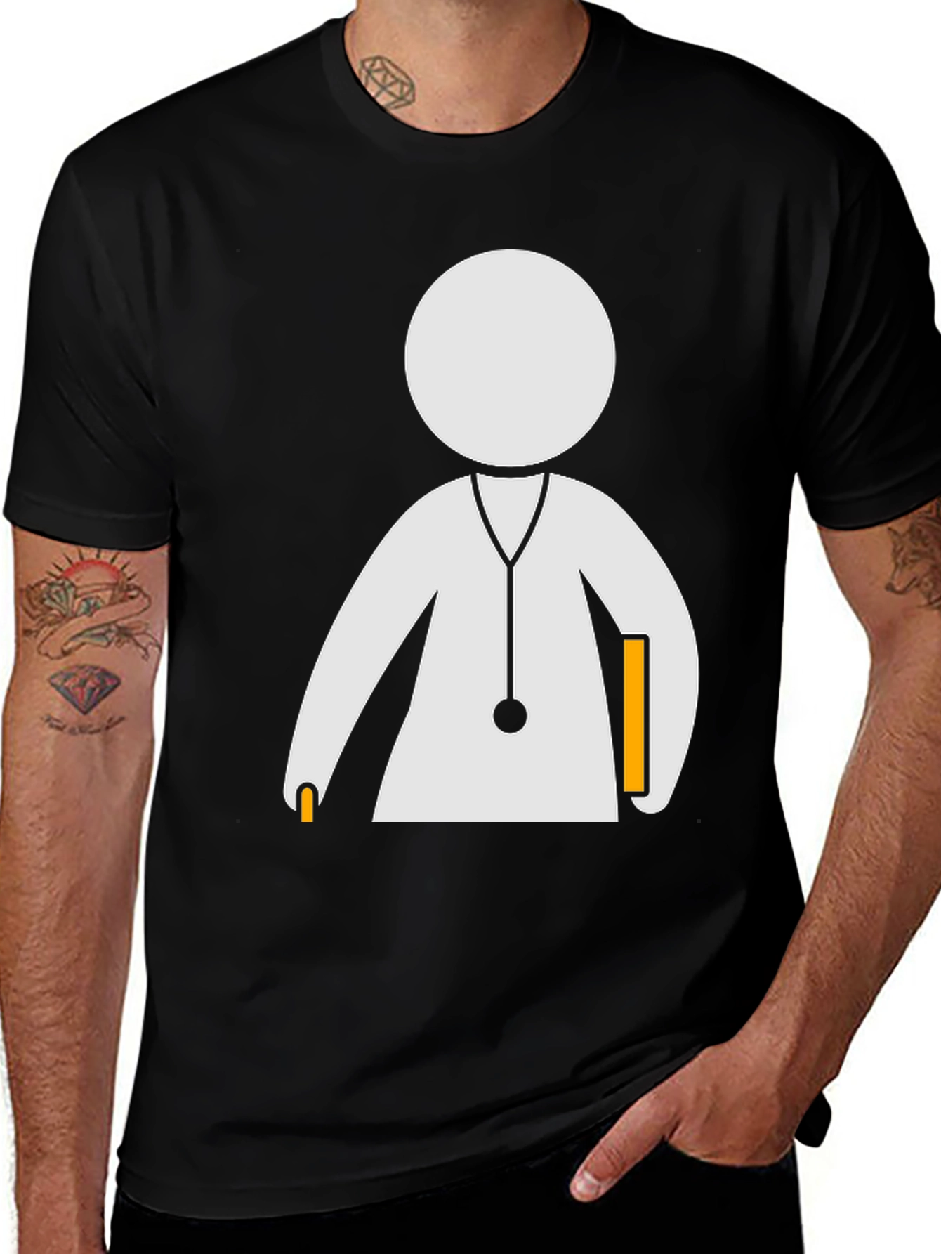 Doctor Graphic Tee - Medical Professional Design