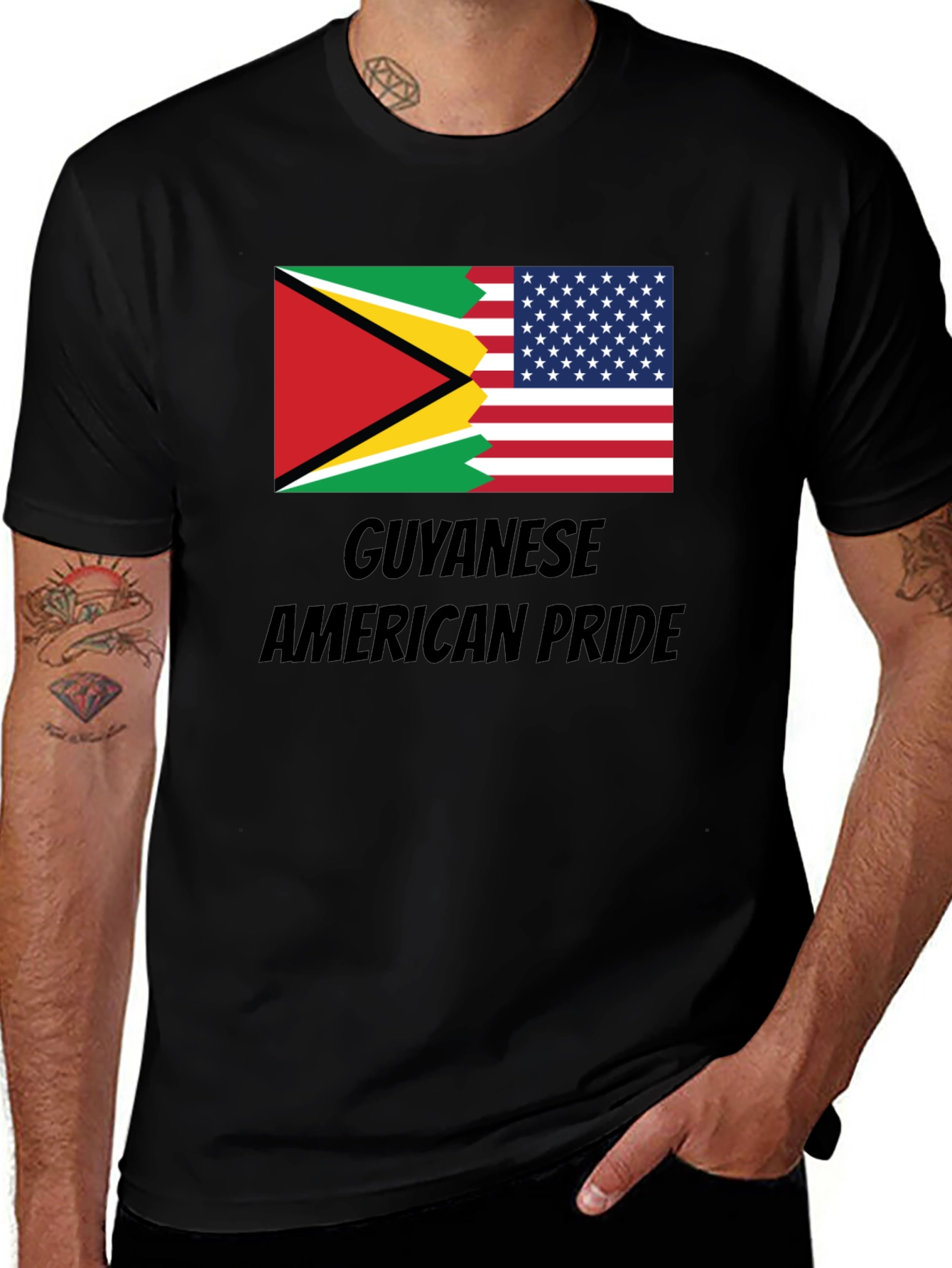 Guyanese American Pride T-Shirt