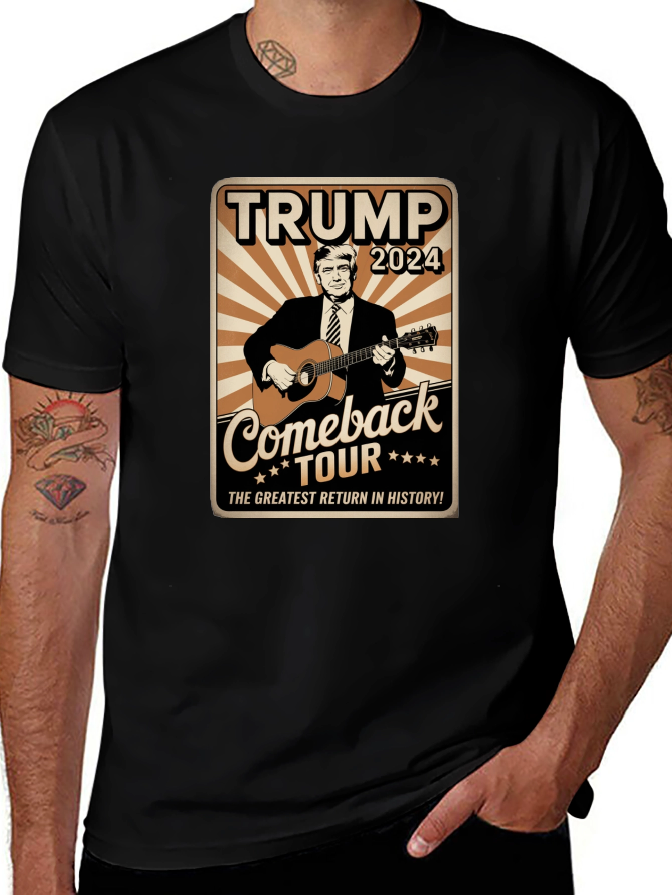 Trump 2024 Comeback Tour T-Shirt